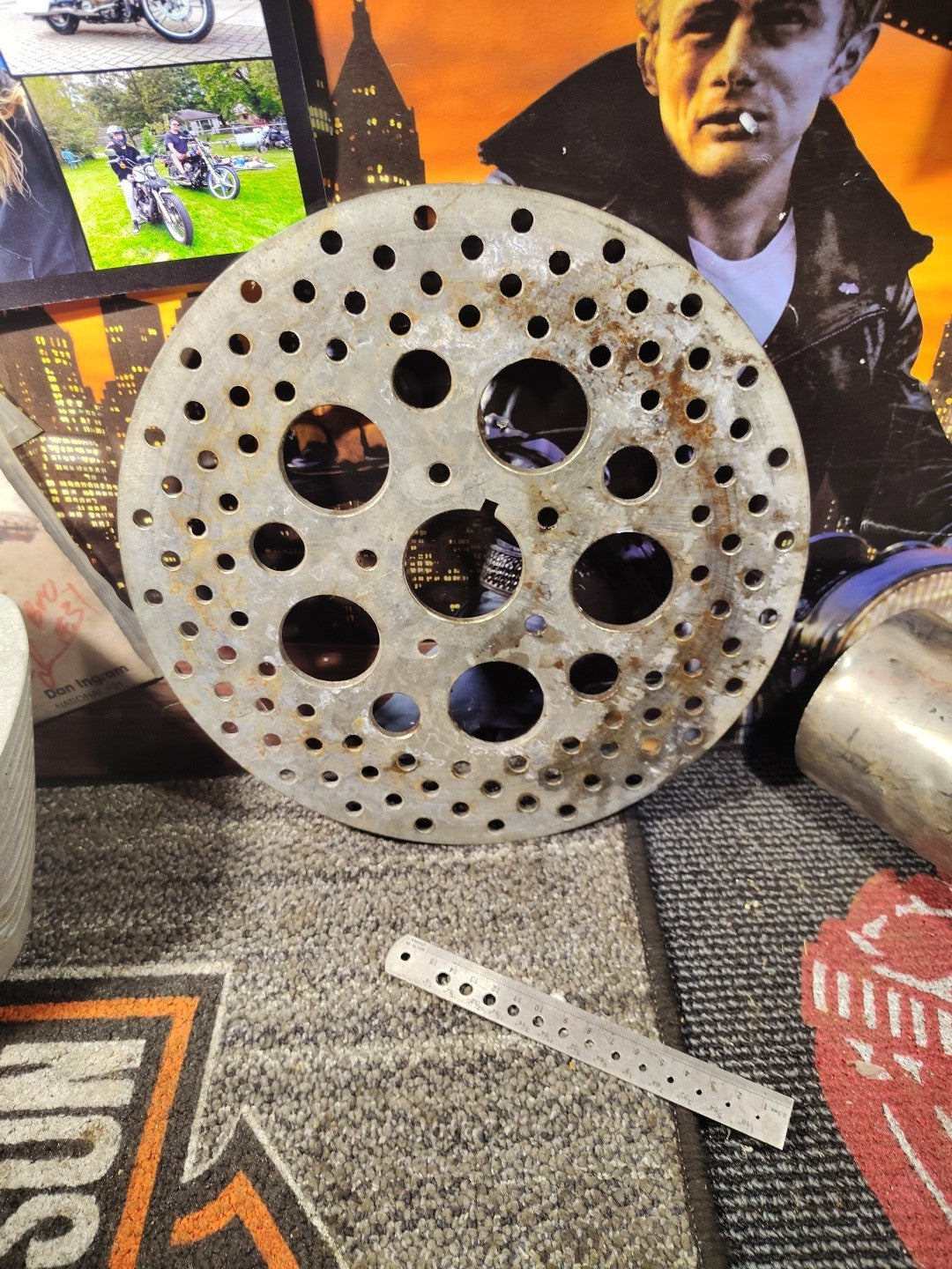 Front Brake Rotor For Harley Davidson Sportster XLH883 1985-1999 XLH1200 1987-99