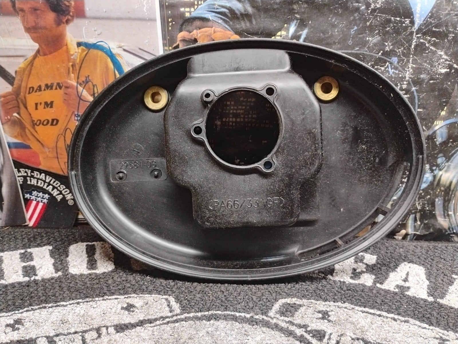 Harley Davidson OEM Air Cleaner Backing Plate Softail Touring Dyna EFI