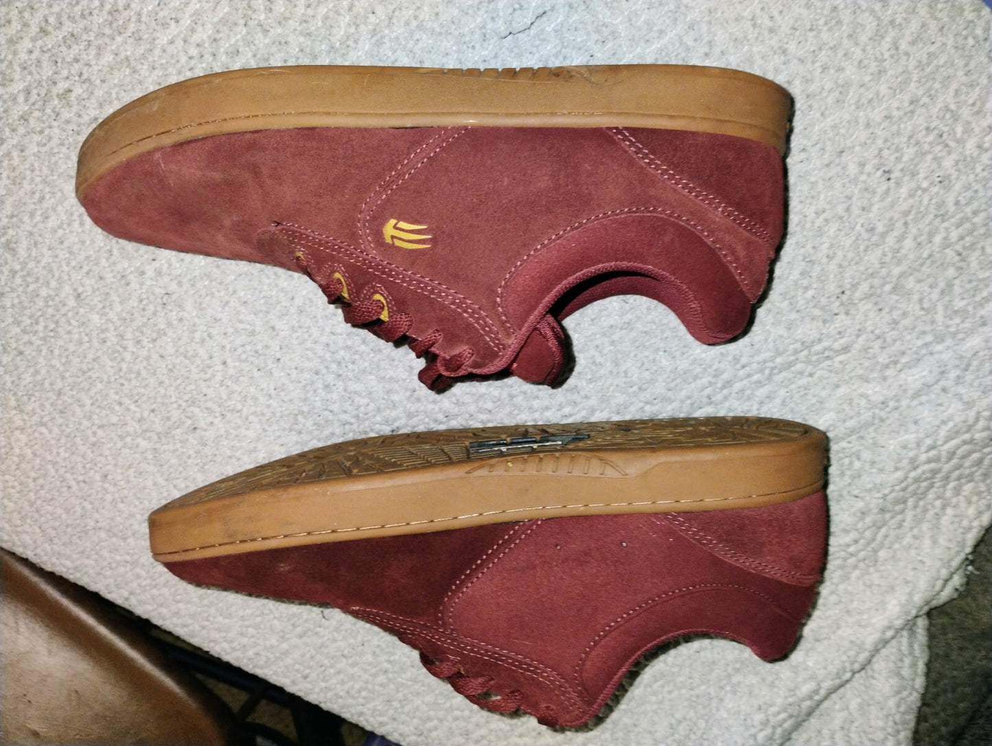 Burgundy Joslin Etnies Size 11 1/2