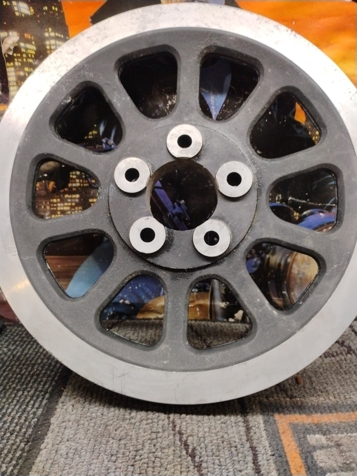 HARLEY DAVIDSON DYNA TOURING SOFTAIL REAR SPROCKET PULLEY 66T STREET BOB FAT BOY