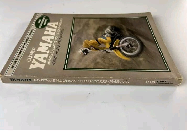 Clymer Yamaha 80-175cc Enduro Motocross 1968 to 1978 Service Repair Manual