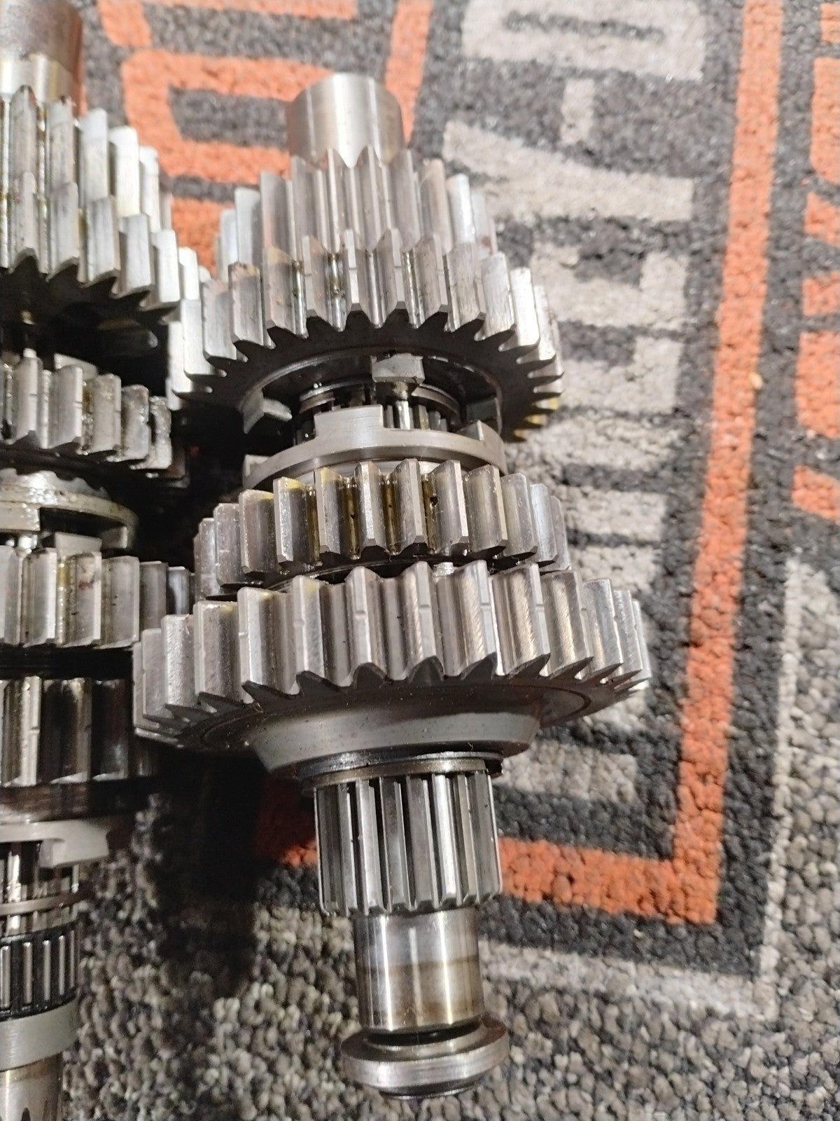 2001 Buell Blast Transmission Gears and Shafts