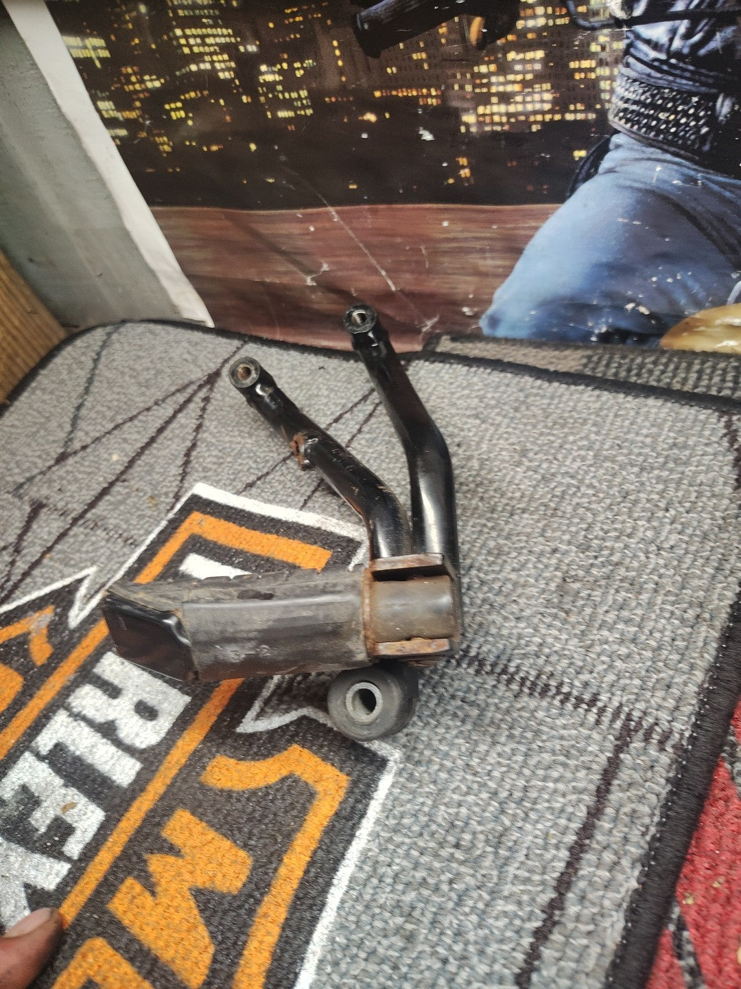 1991 Honda CBR600 F2 CBR 600 CBR600F2 600F2 Rear Passenger Foot Peg Mount Mybe