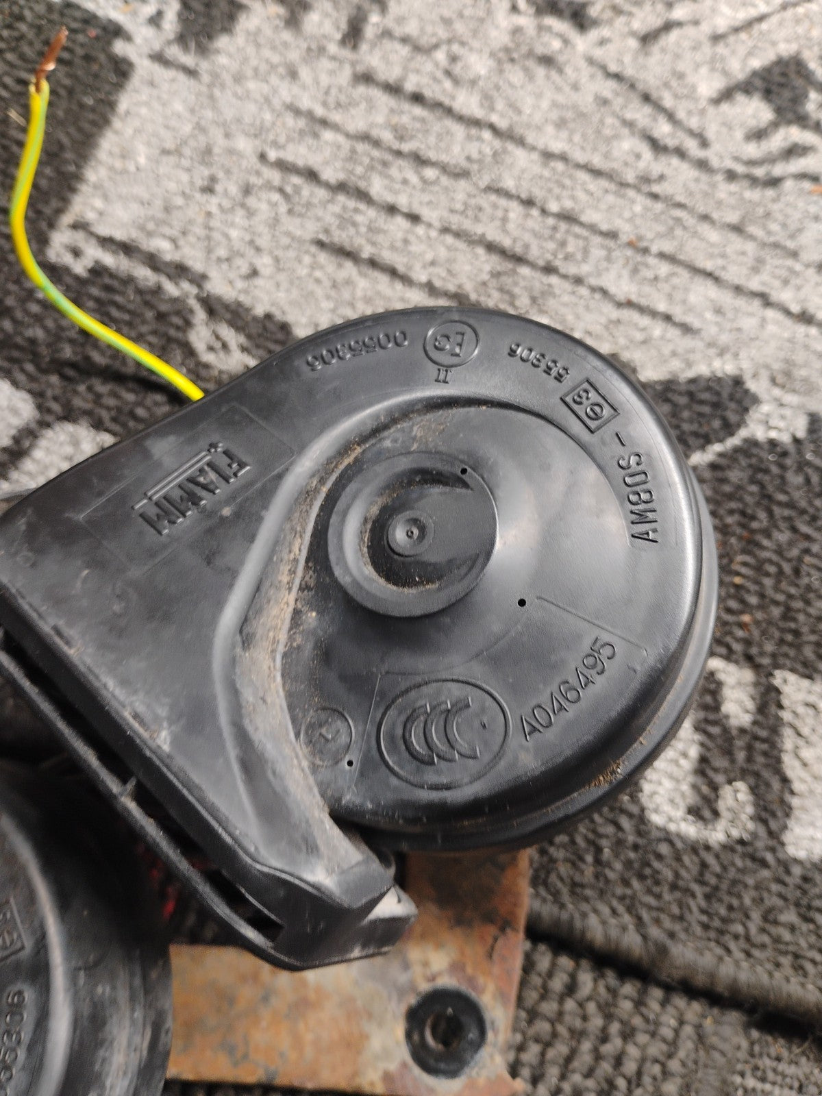 2004-2008 Ford F150 Dual Note Horn Assembly OEM 4L3Z-13832-BA High Low Tone