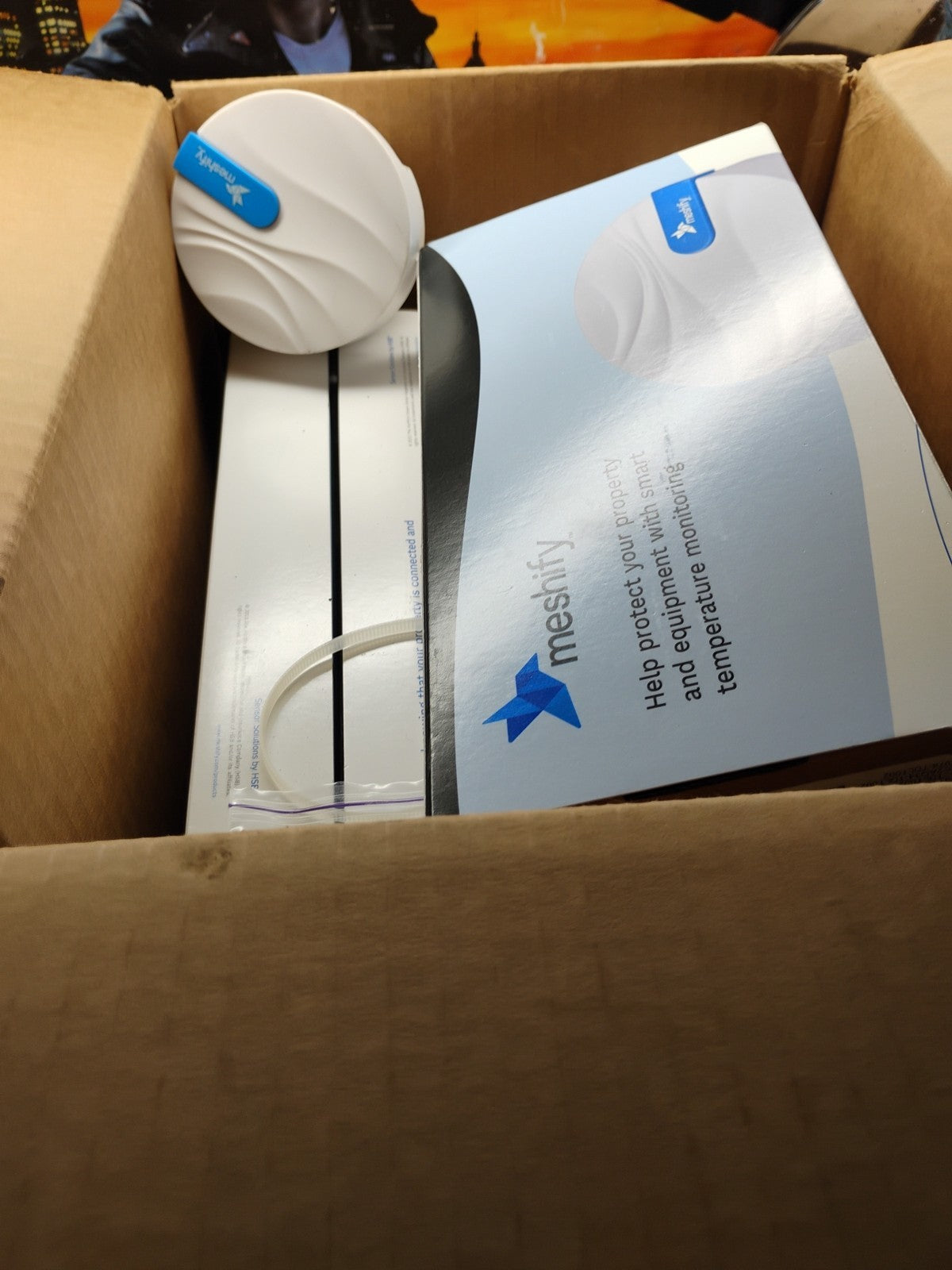 (QTY 2) Meshify Smart Water Leak Sensor 1AAAAKB