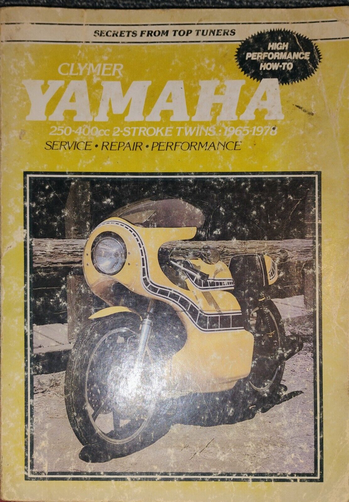 Clymer Yamaha 1965-1979 250-400cc 2 Stroke Twins Motorcycle Service Manual M401