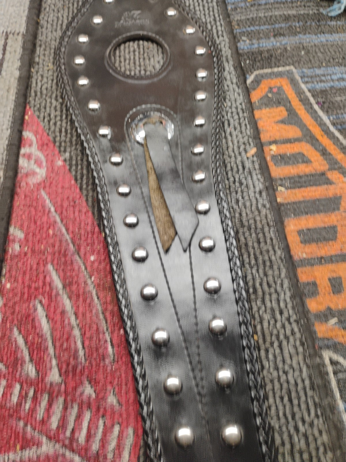 04-19 Harley Davidson Sportster Mustang Tank Bib 