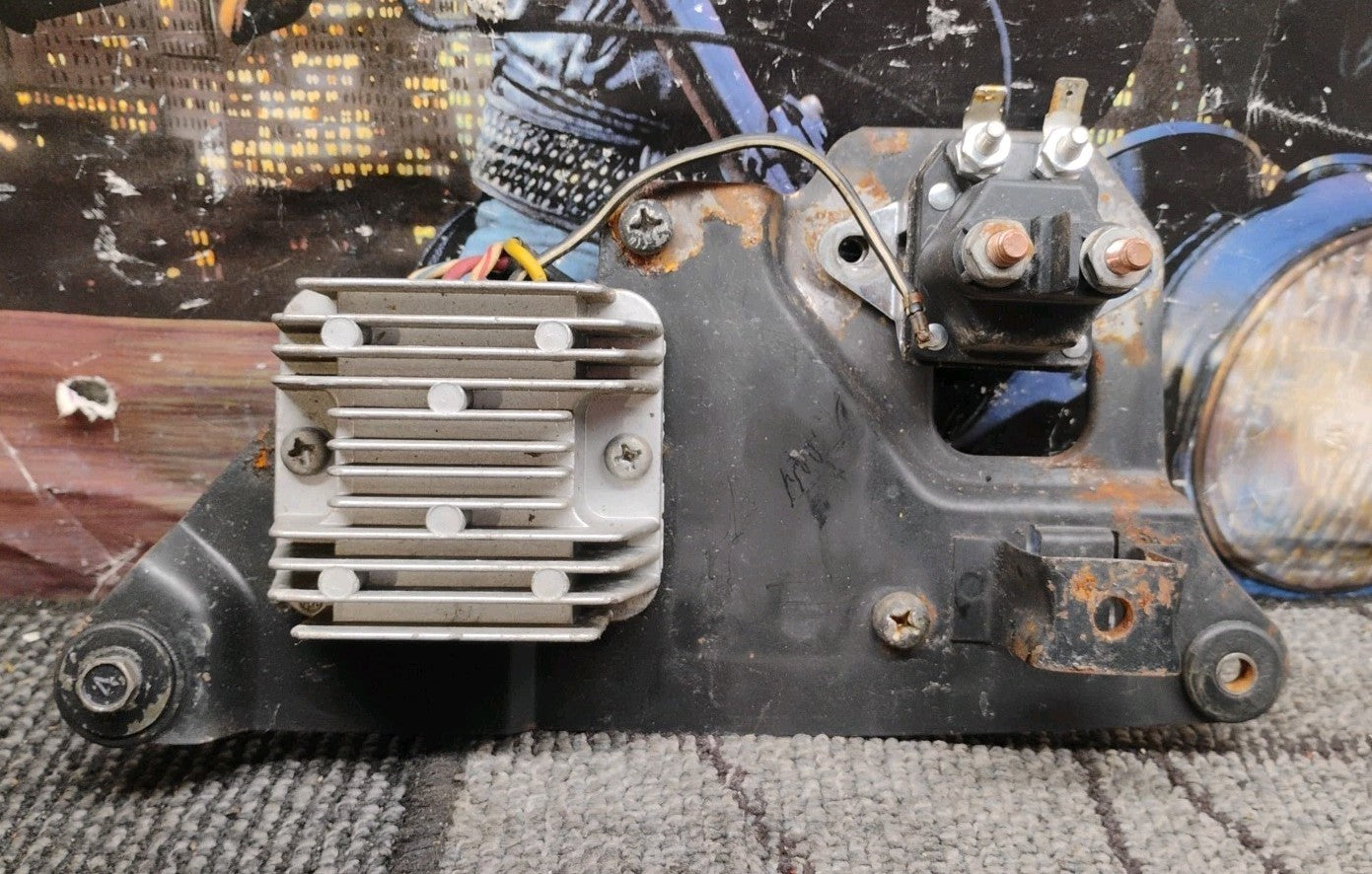 ELECTRICAL Rectifier Regulator & Plate Compatible With Suzuki Gs300 Gs400 Gs450