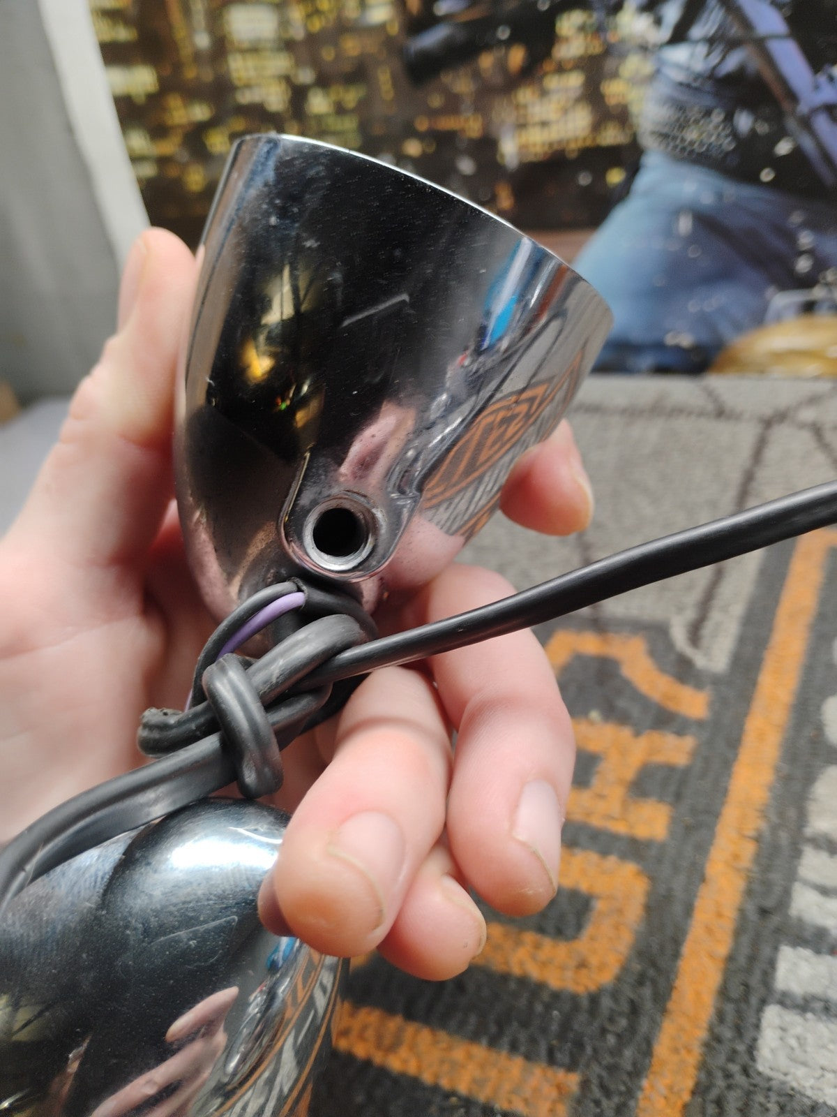 Harley Davidson Dyna Softail Sportster Front Turn Signal Left Right Housing