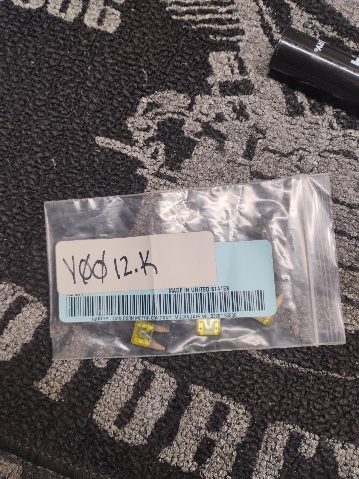 Buell OEM Y0012.K Mini Blade Fuse Set (4 Piece)