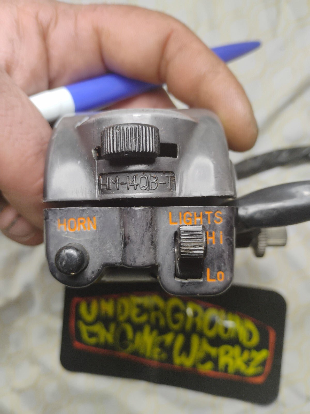 1976 Honda CB750F Super Sport Owm HANDLEBAR CONTROLS M4-0776.GG