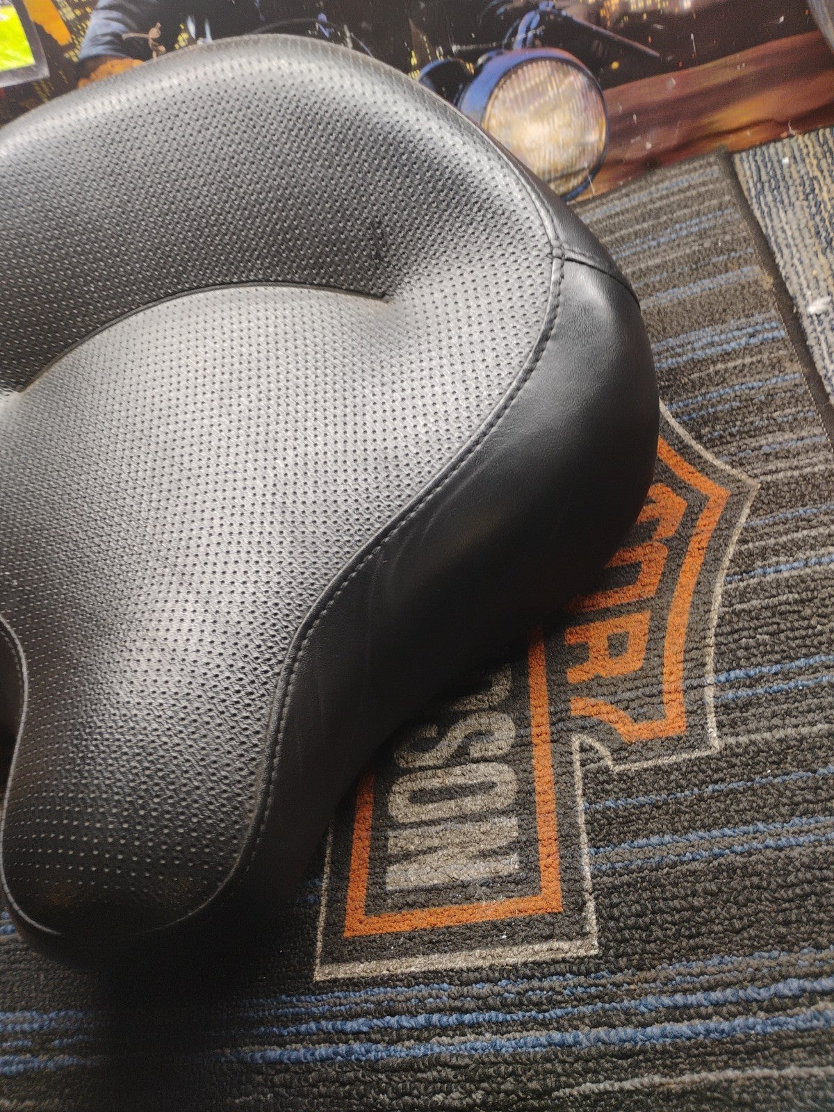 Harley Davidson OEM Police Seat 09-22 Touring Models W/T-bar