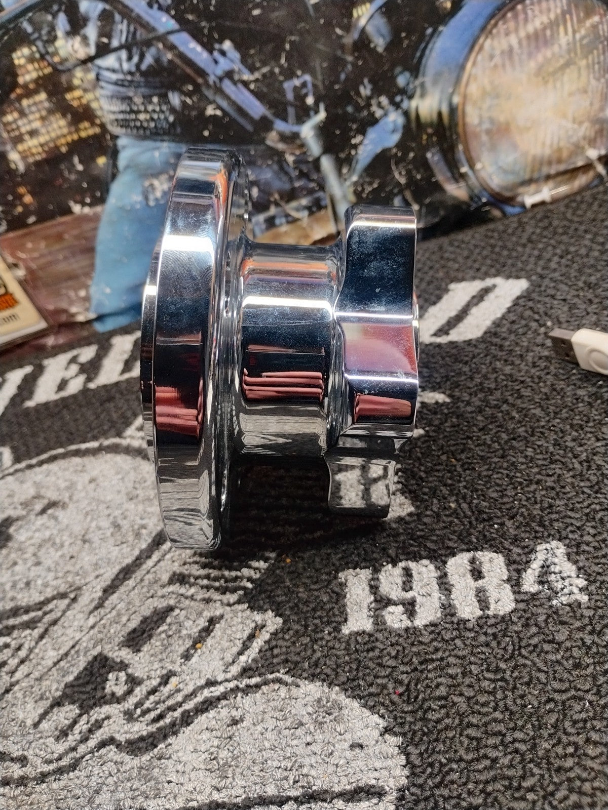 RFXMB-7 2.680 Wheel Hub Spacer Adapter Chrome 2000-Up Harley-Davidson