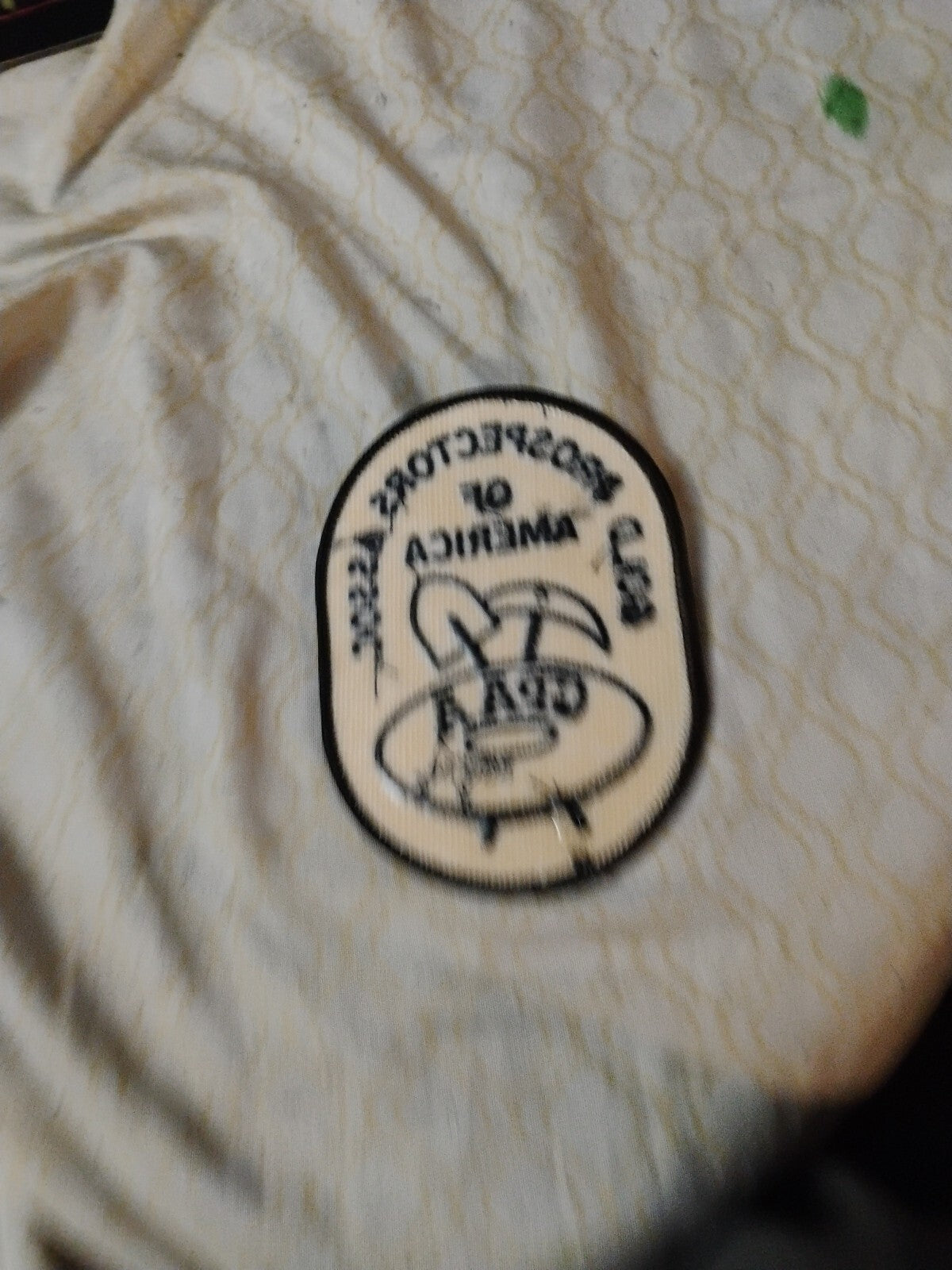 Vtg Unused Sticker & GPAA GOLD PROSPECTORS OF AMERICA ASSOCIATION Cloth Patch 