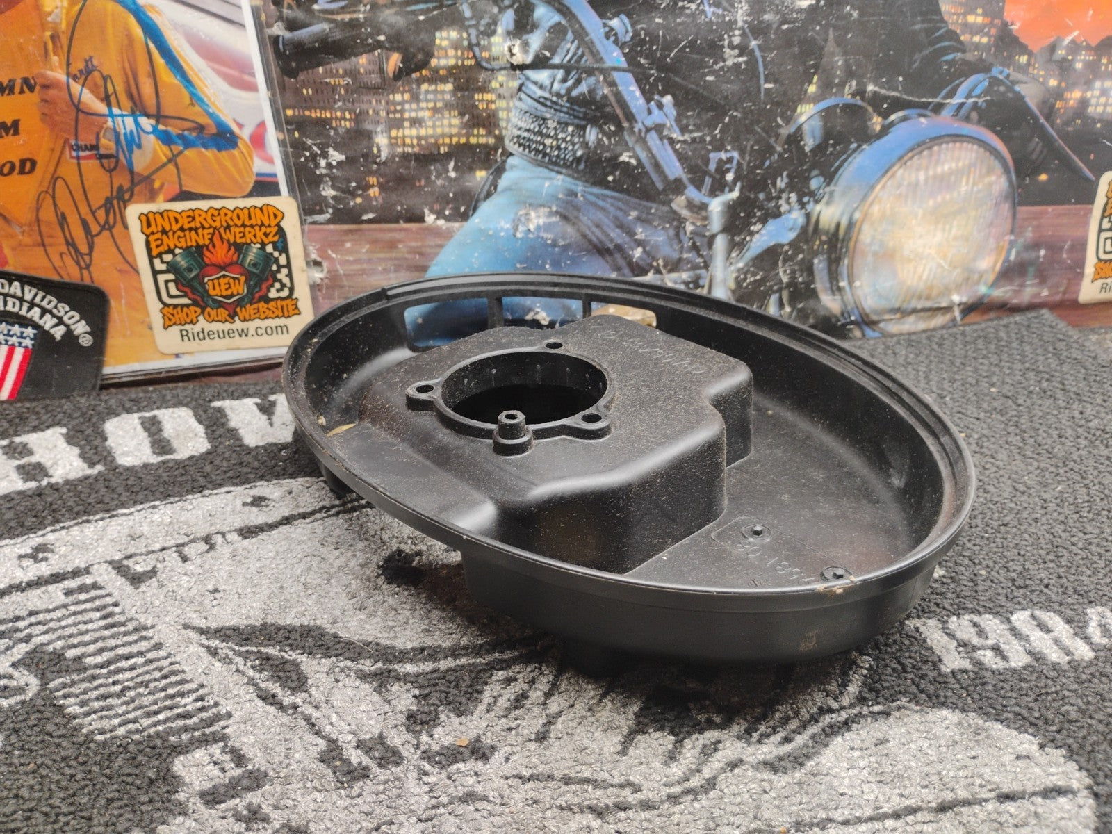 Harley Davidson OEM Air Cleaner Backing Plate Softail Touring Dyna EFI