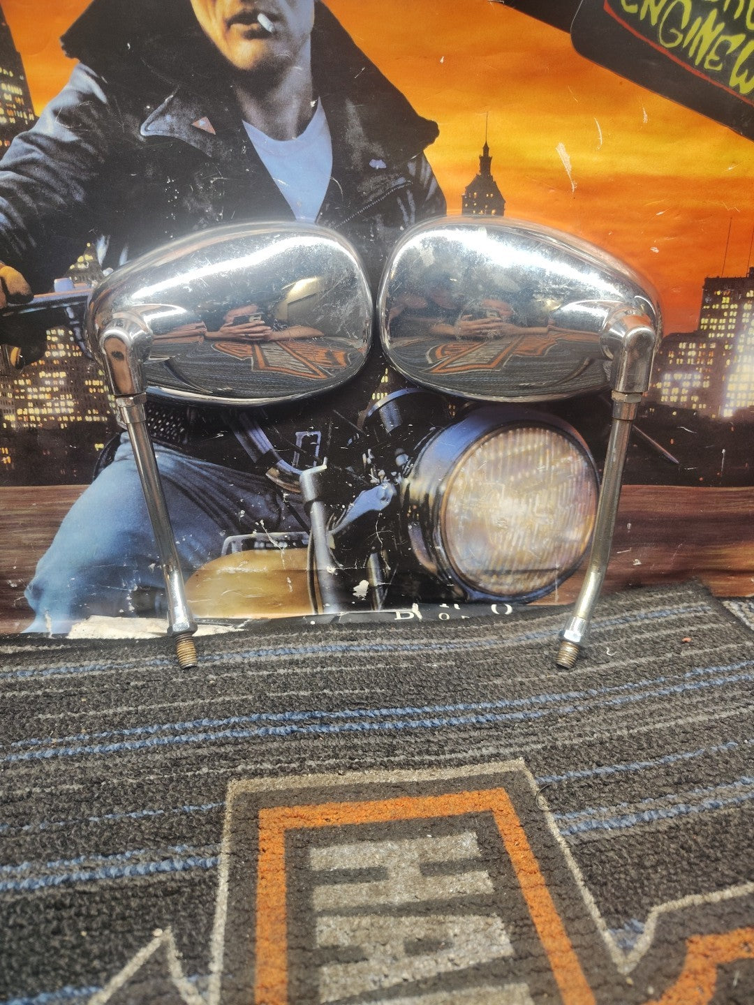 2017 Indian Roadmaster Rearview Mirrors