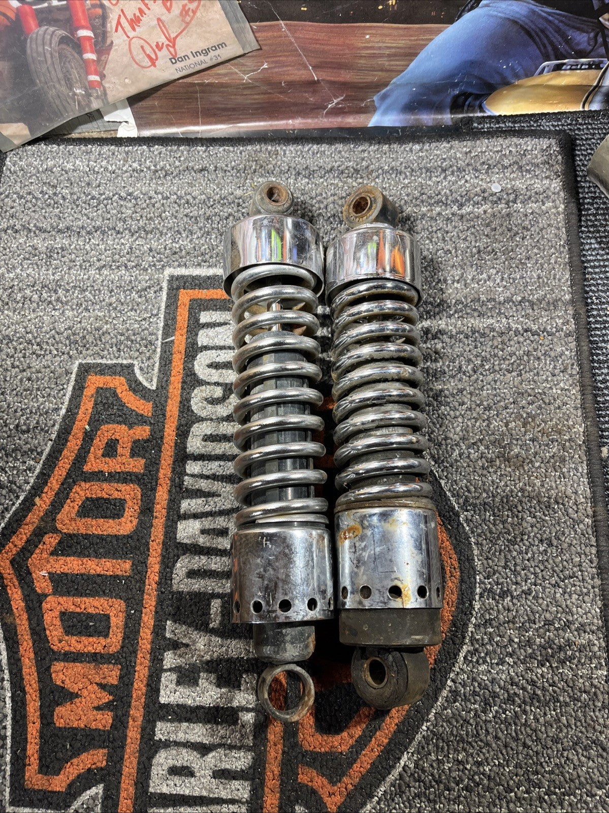 Harley Davidson Shovelhead Shocks 12"