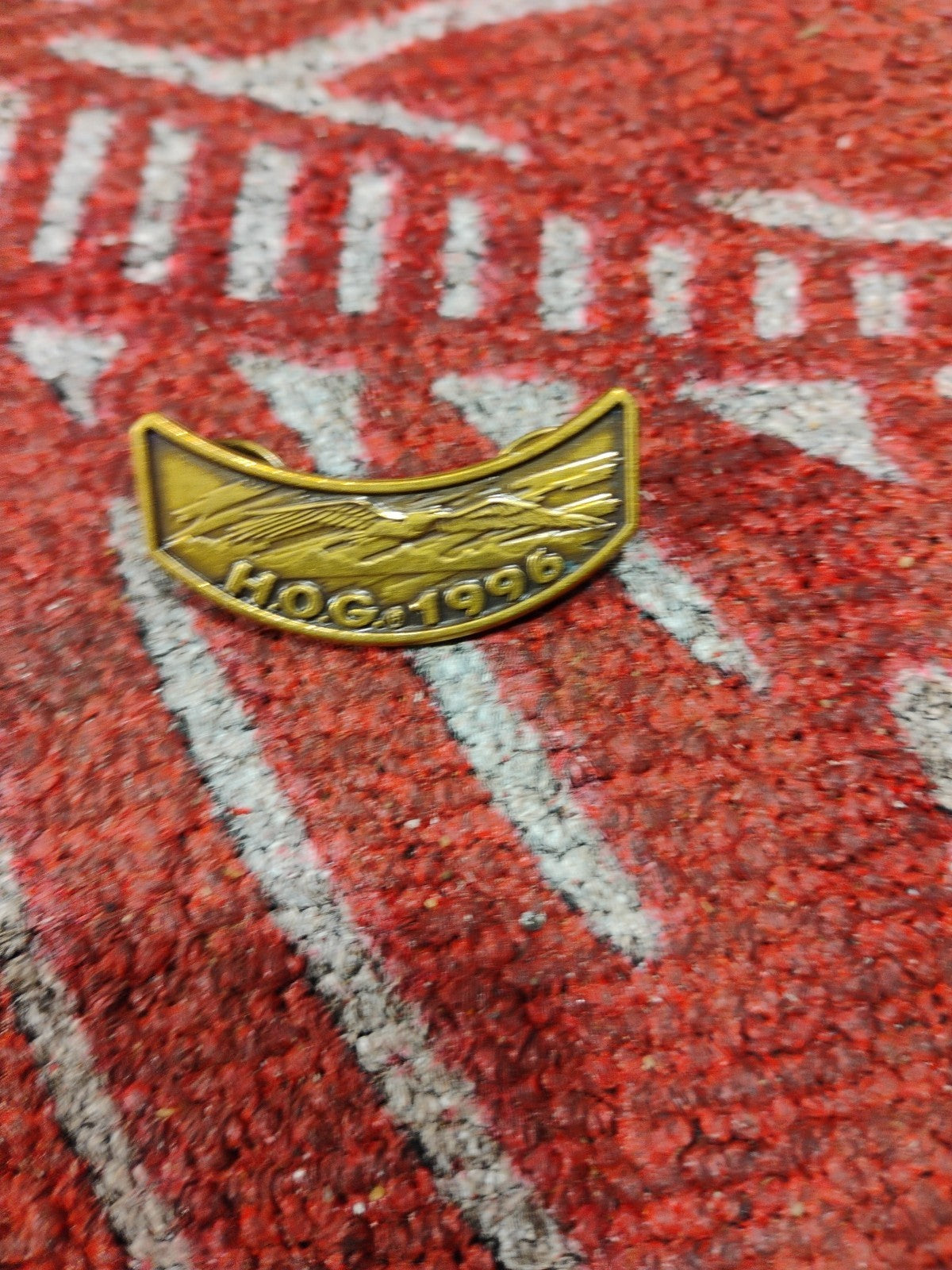 Collectible Harley Owners Group/Harley Davidson 1996 Pin *Used* For Bikers