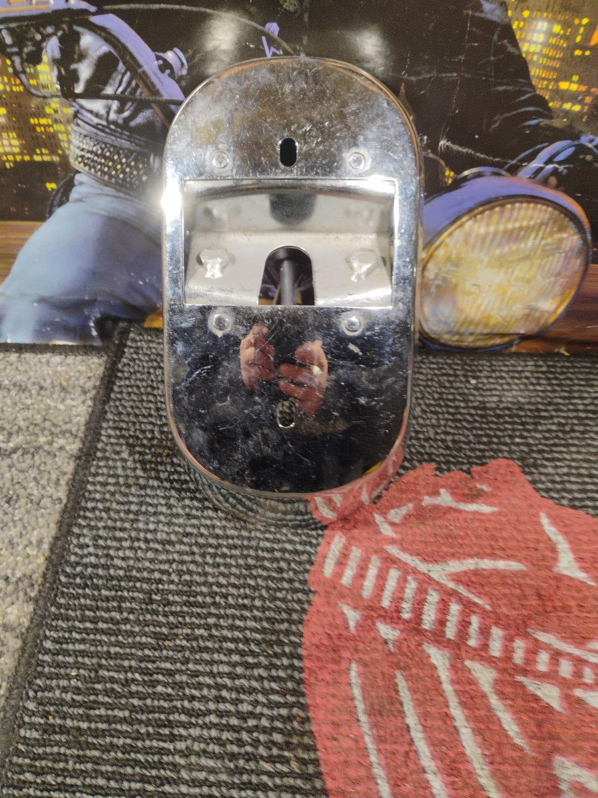 harley davidson tail light base plate