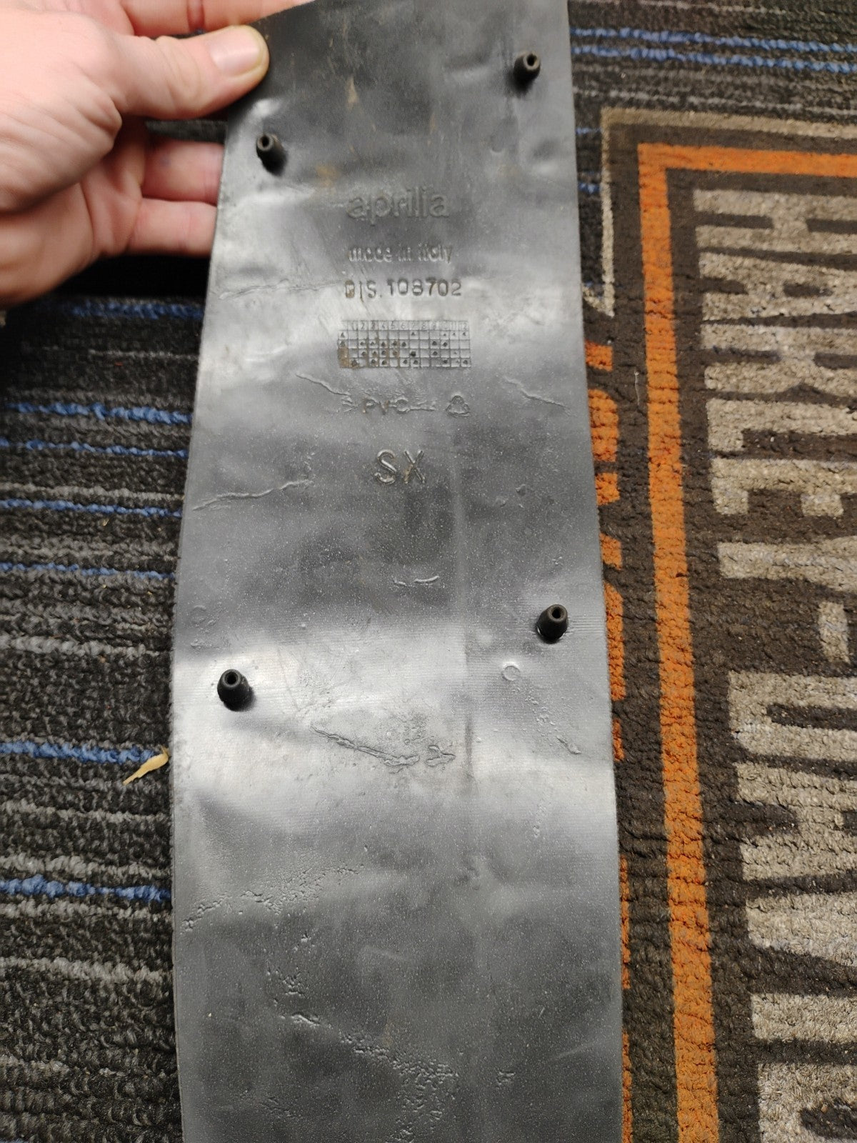 Aprilla Rs50 Rubber Foot Mat Left