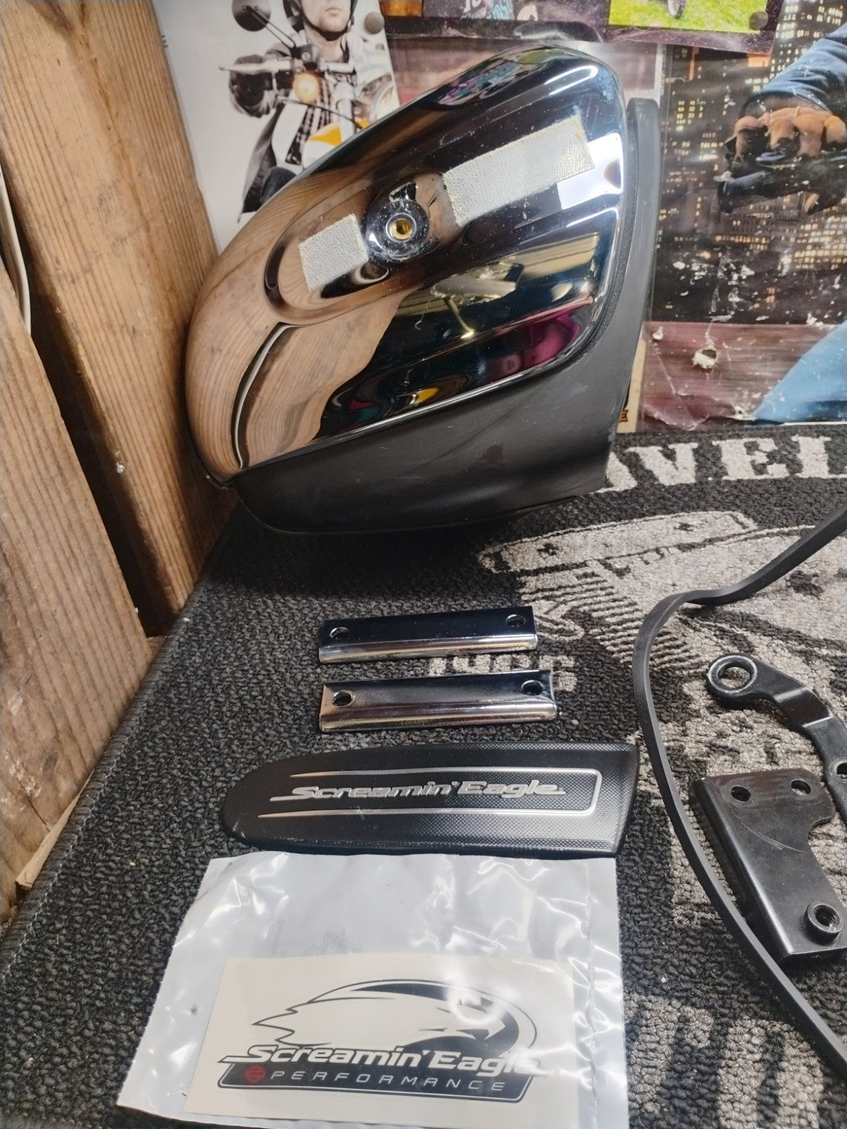 Harley-Davidson Screamin' Eagle Complete Air Cleaner Assembly Chrome Touring