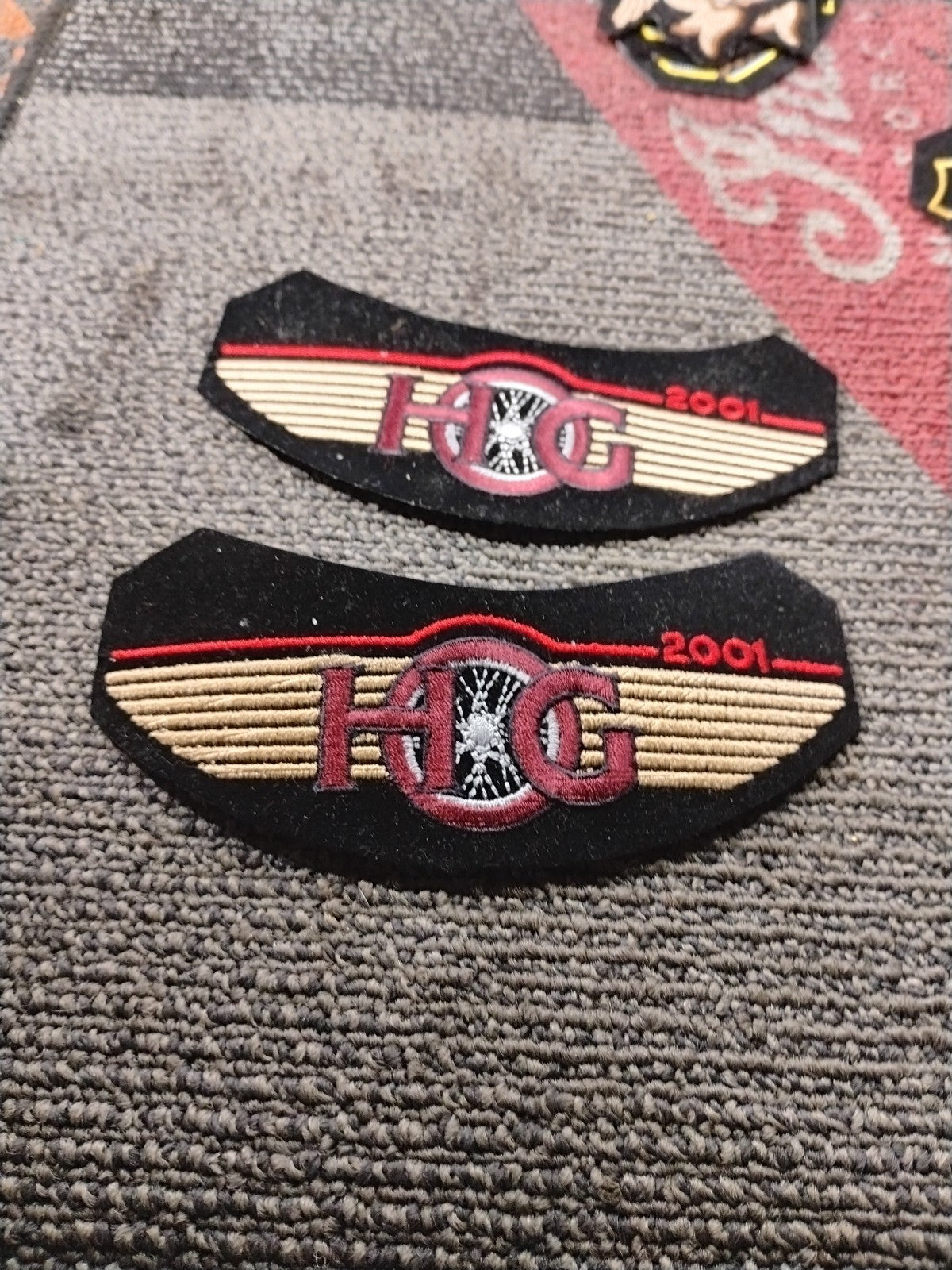 2001 Harley Owners Group HOG Rocker Patch