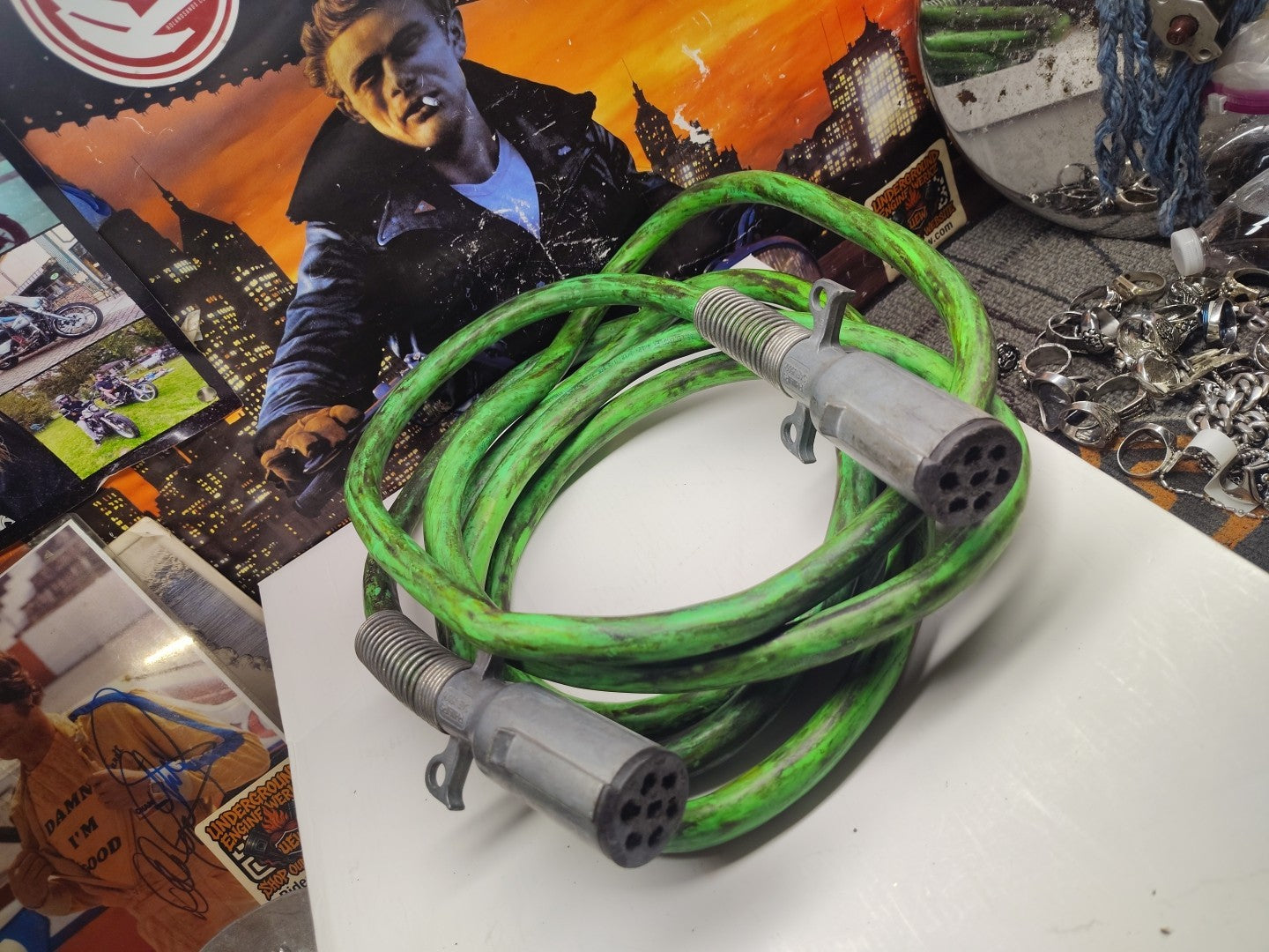 Phillips C134 7 Pin Electrical Cord J2394 Used 15’