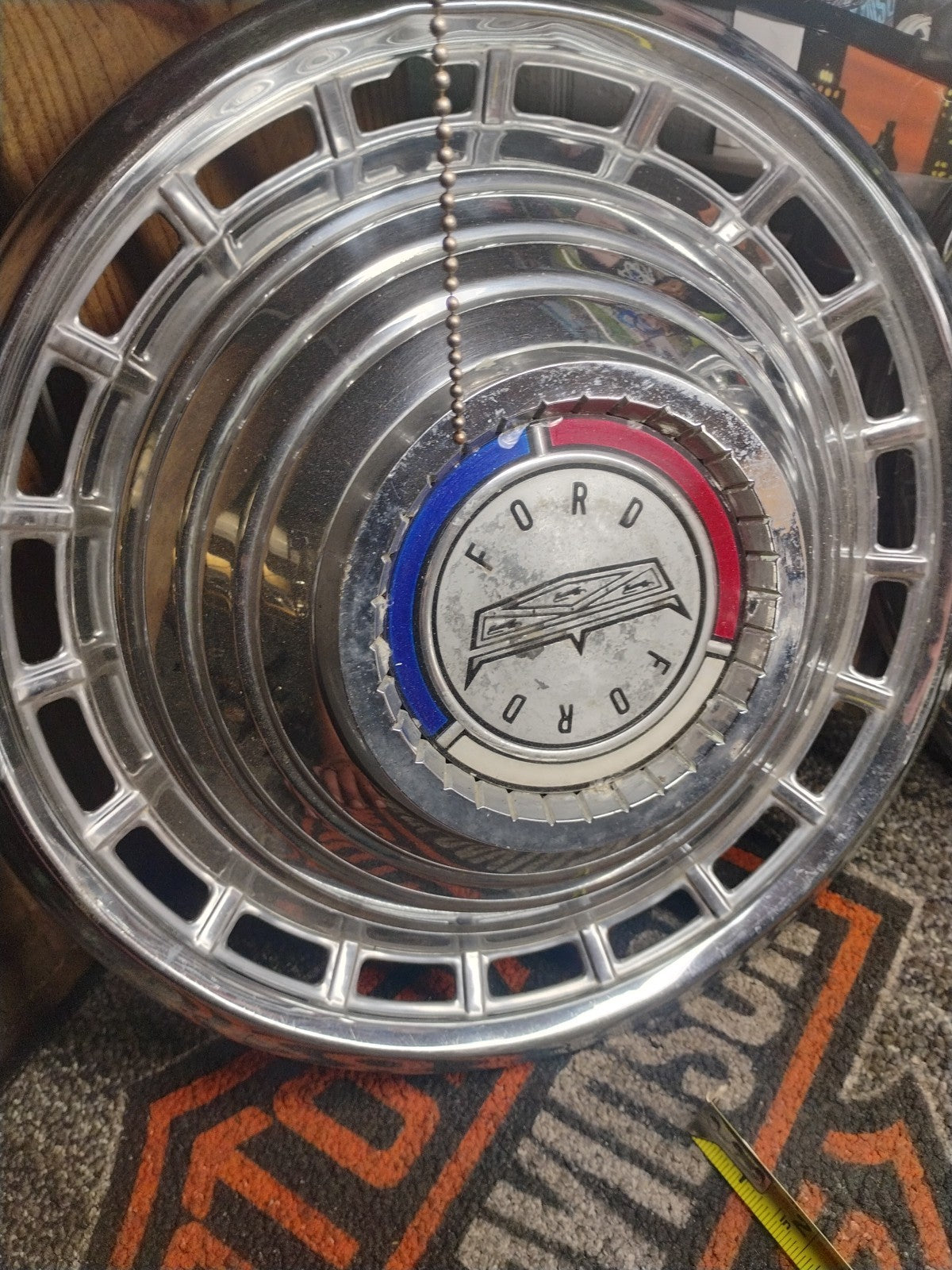Set Of 4 Vintage 1963 Ford Galaxie 14" Wheel Cover Hubcap USED.