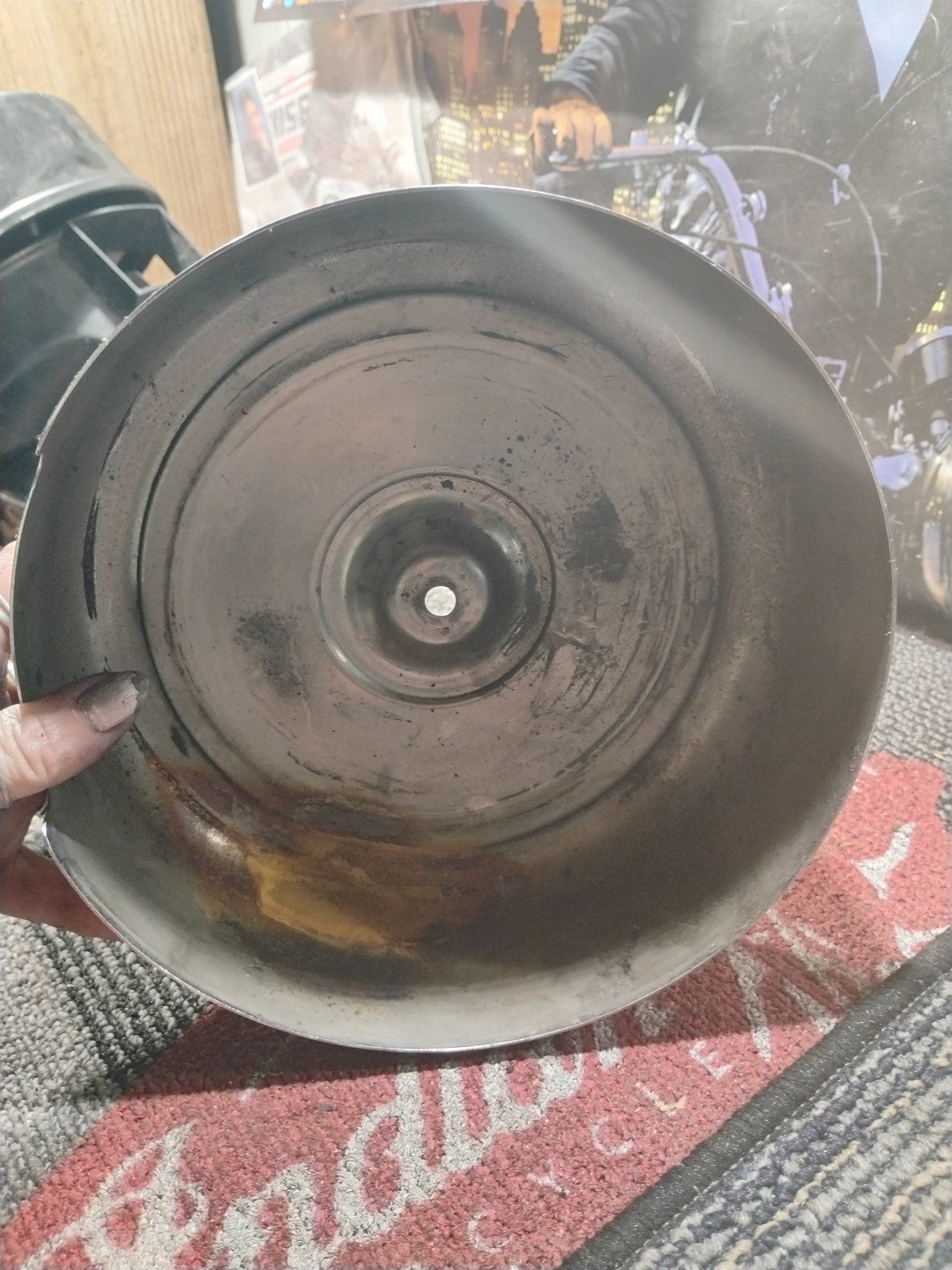 Harley Fxr Dyna Air Cleaner Cover Oem Used 