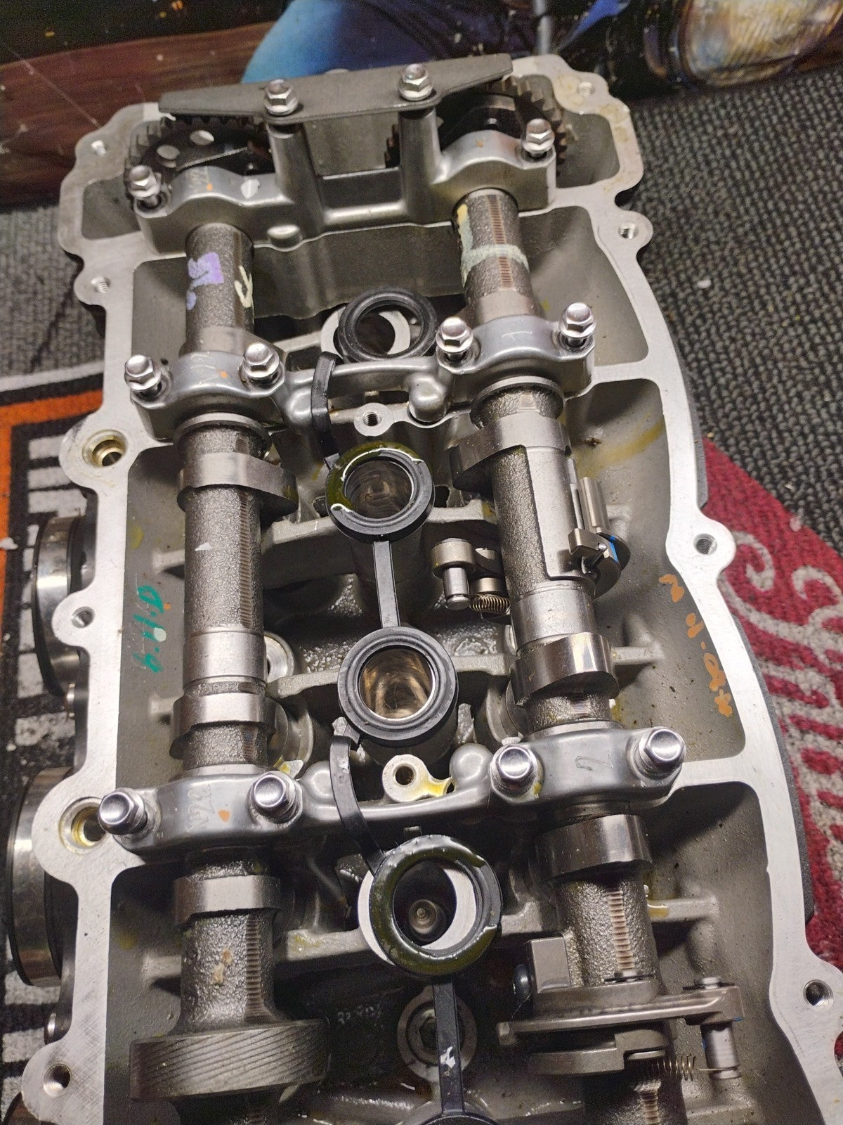 21 Triumph Rocket III 3 GT 2500 engine cylinder head ,valves ,camshaft and more
