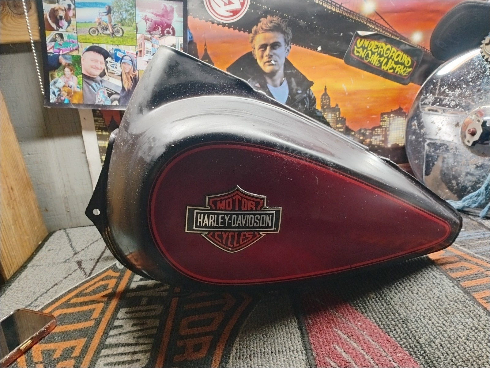 1987 Harley FLHS Ultra Classic S853. gas fuel petrol tank