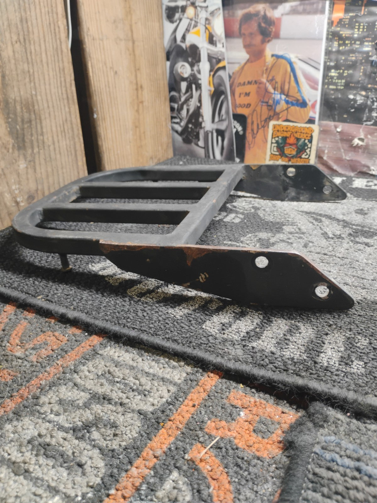 Rear Luggage Rack For Harley Davidson -No Hardware