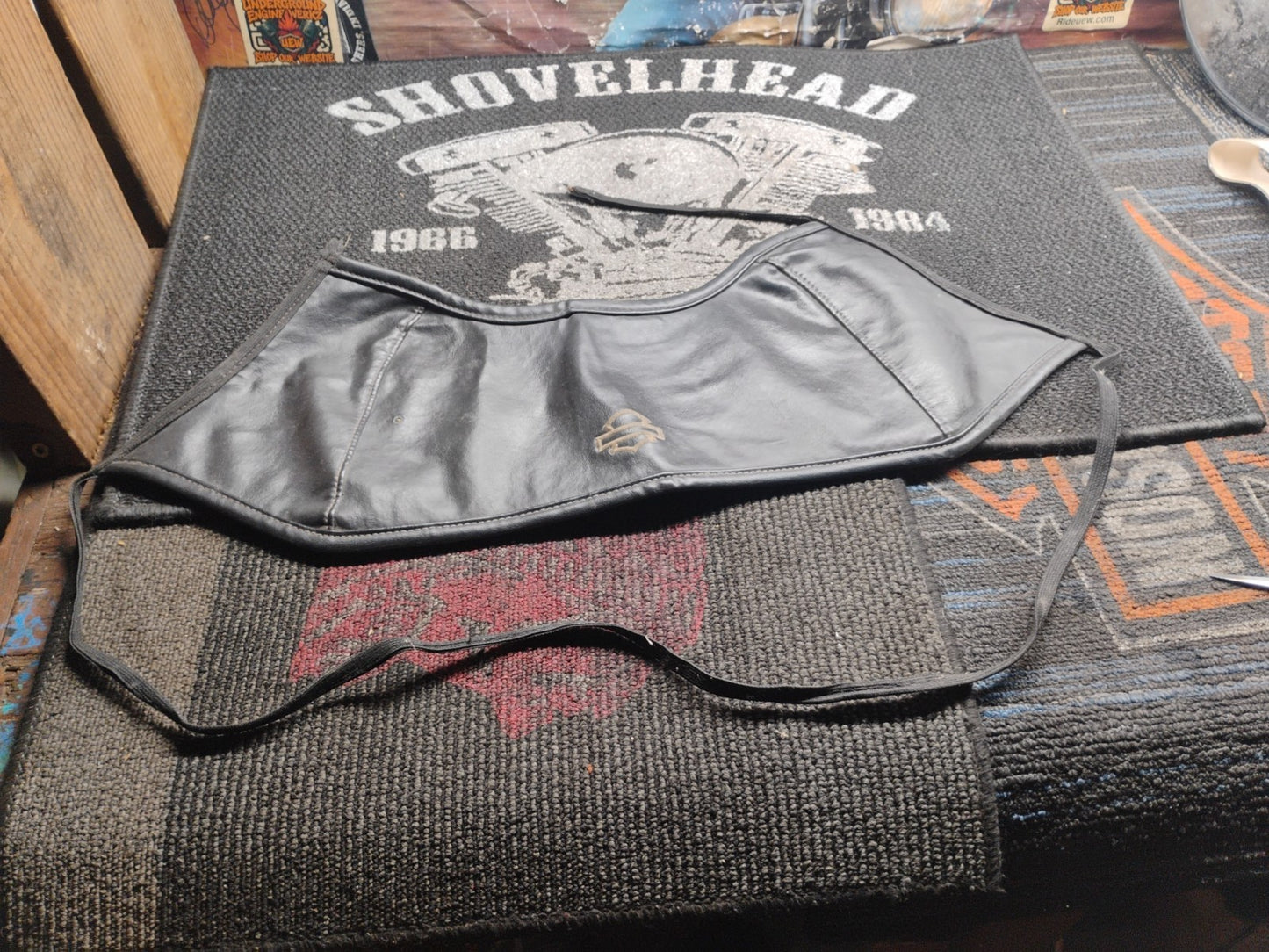 Tank bra / dust cover for 2007–2008 Harley-Davidson Electra Glide Ultra models