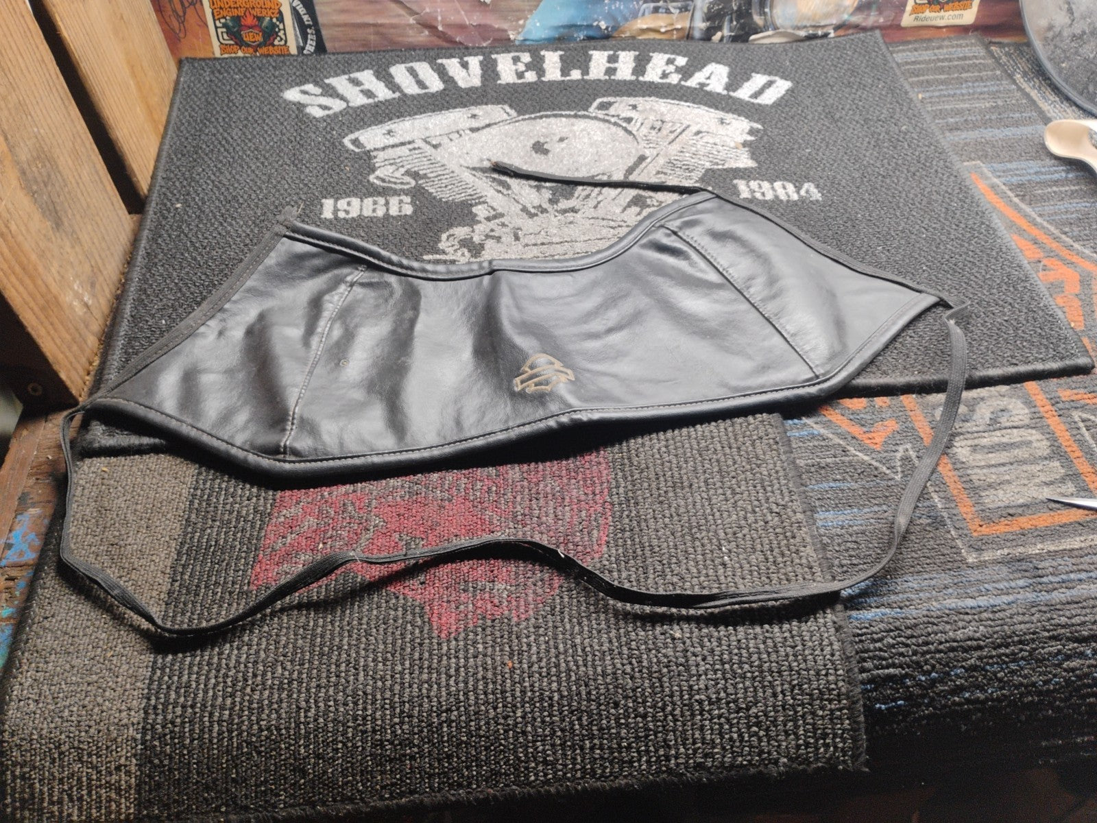 Tank bra / dust cover for 2007–2008 Harley-Davidson Electra Glide Ultra models