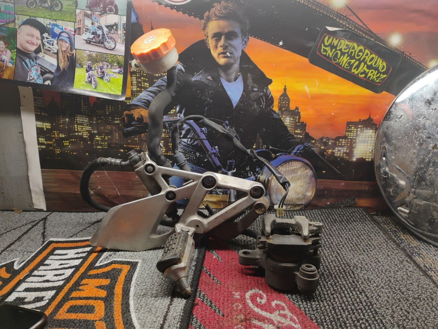 Rear Brake Master Cylinder 1991 Honda CBR600F2 