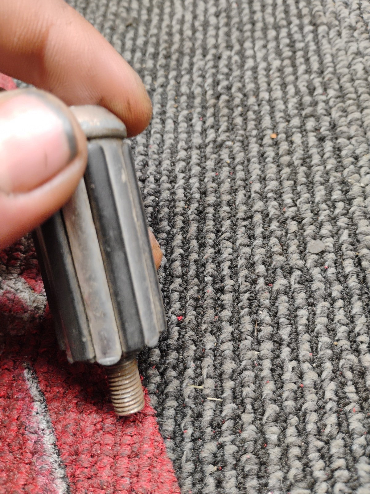 Chrome Ribbed Rail Shifter Shift Peg Harley Sportster XL Softail Dyna Touring