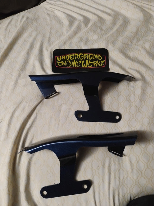 oem Harley 91614-09 Blue Burst Saddlebag Fillers 09-13 Touring Part Genuine