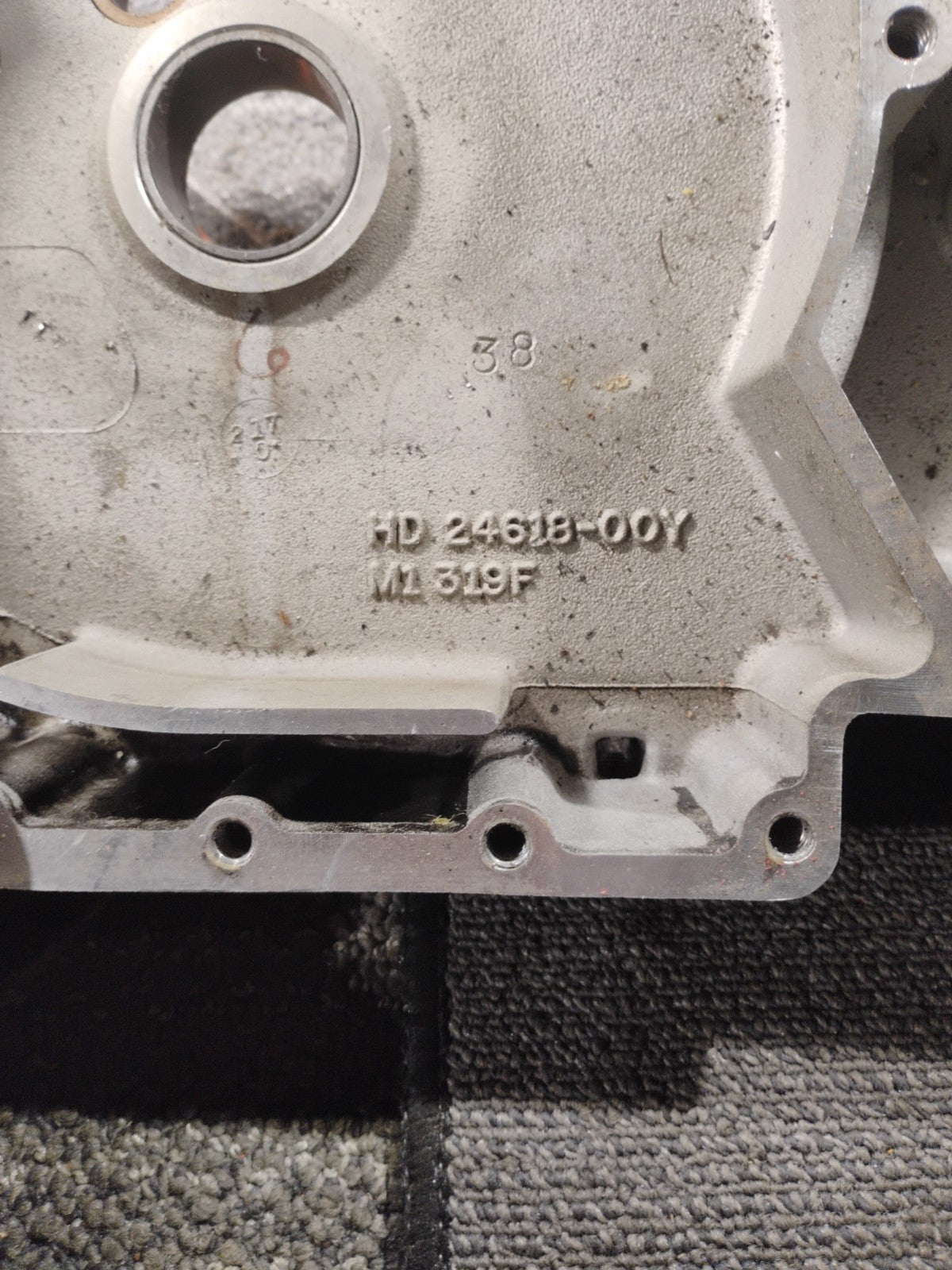 BUELL BLAST 500 01-09 Engine Right Side Crank Cases With 5th Gear