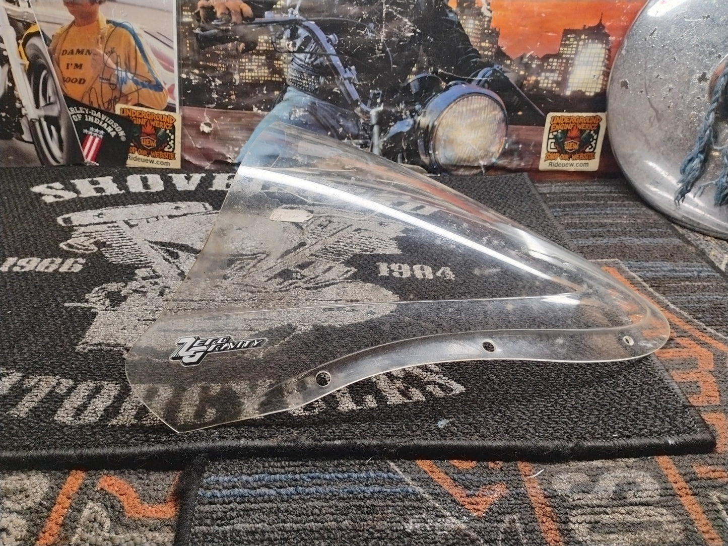 Zero Gravity Windscreen Buell Firebolt XB9R XB12R Clear 2002-2007