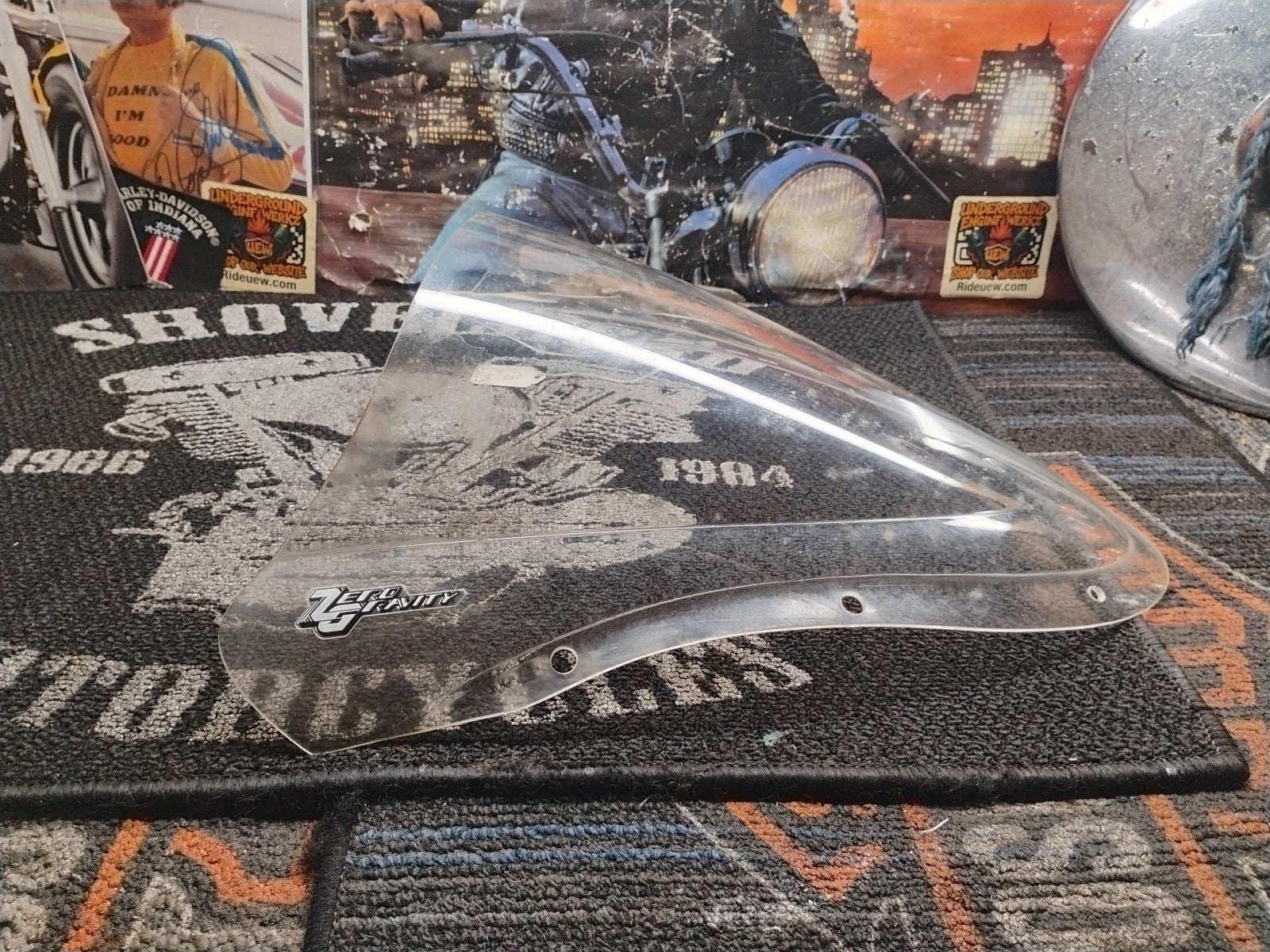 Zero Gravity Windscreen Buell Firebolt XB9R XB12R Clear 2002-2007