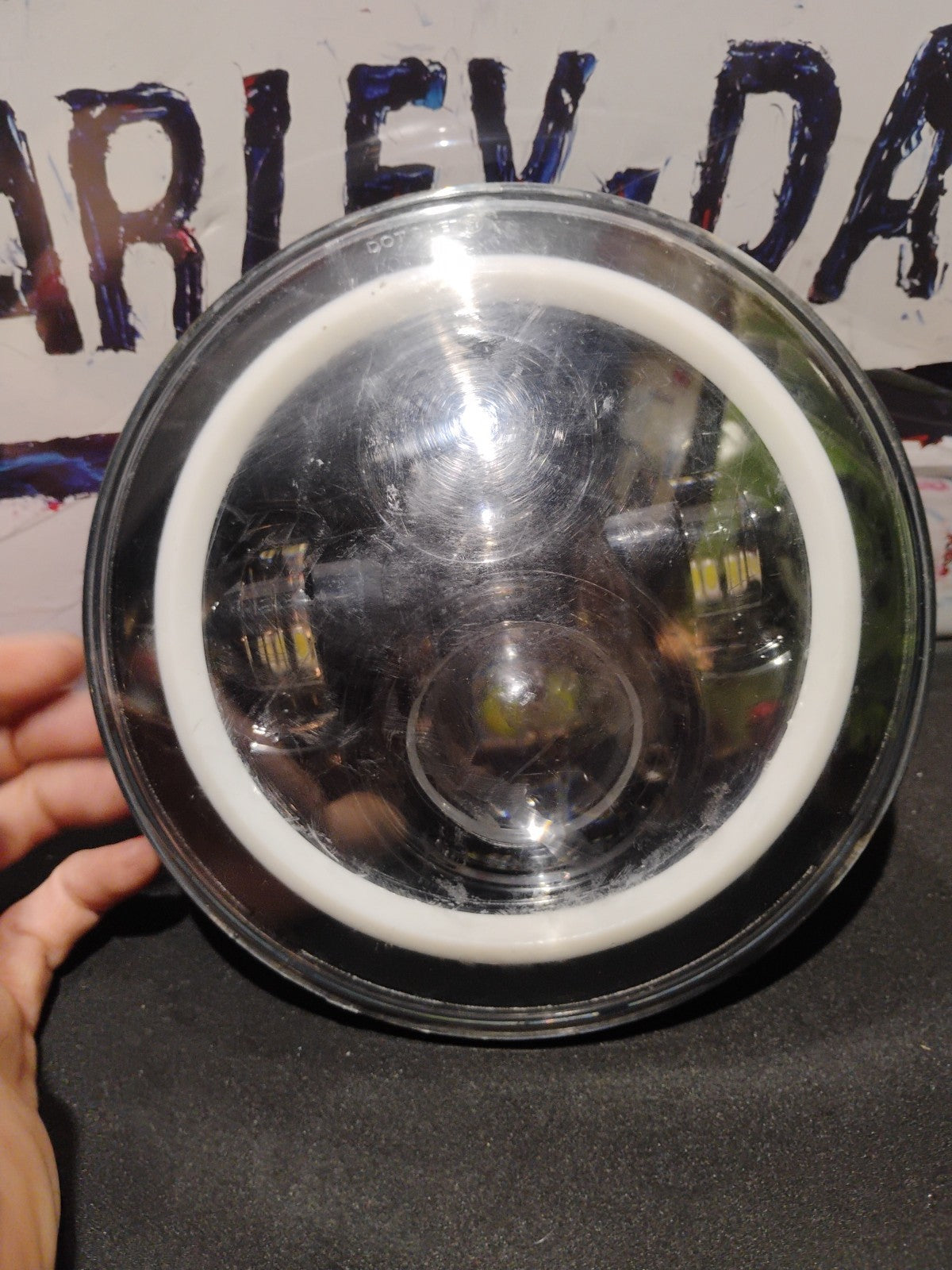 7 Inch Aftermarket LED Halo Headlight