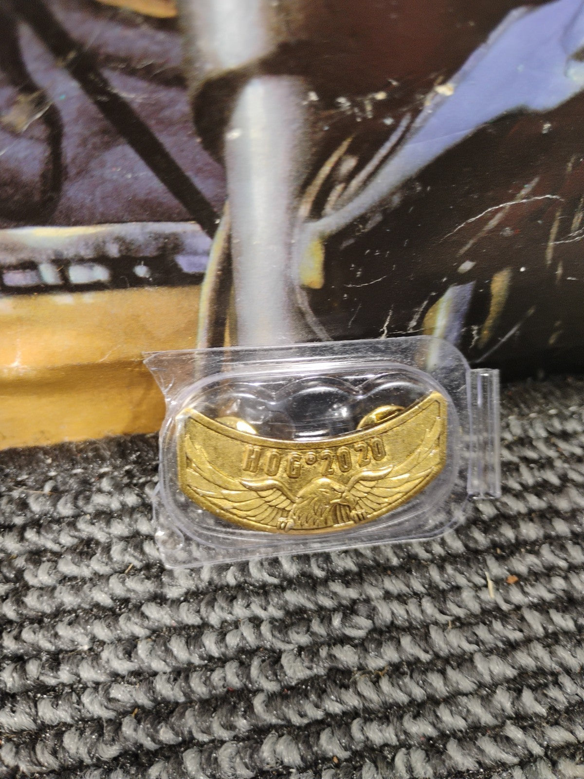 NEW 2020 HOG Harley Davidson Owners Group Pin Rocker Badge Wings HD Metal