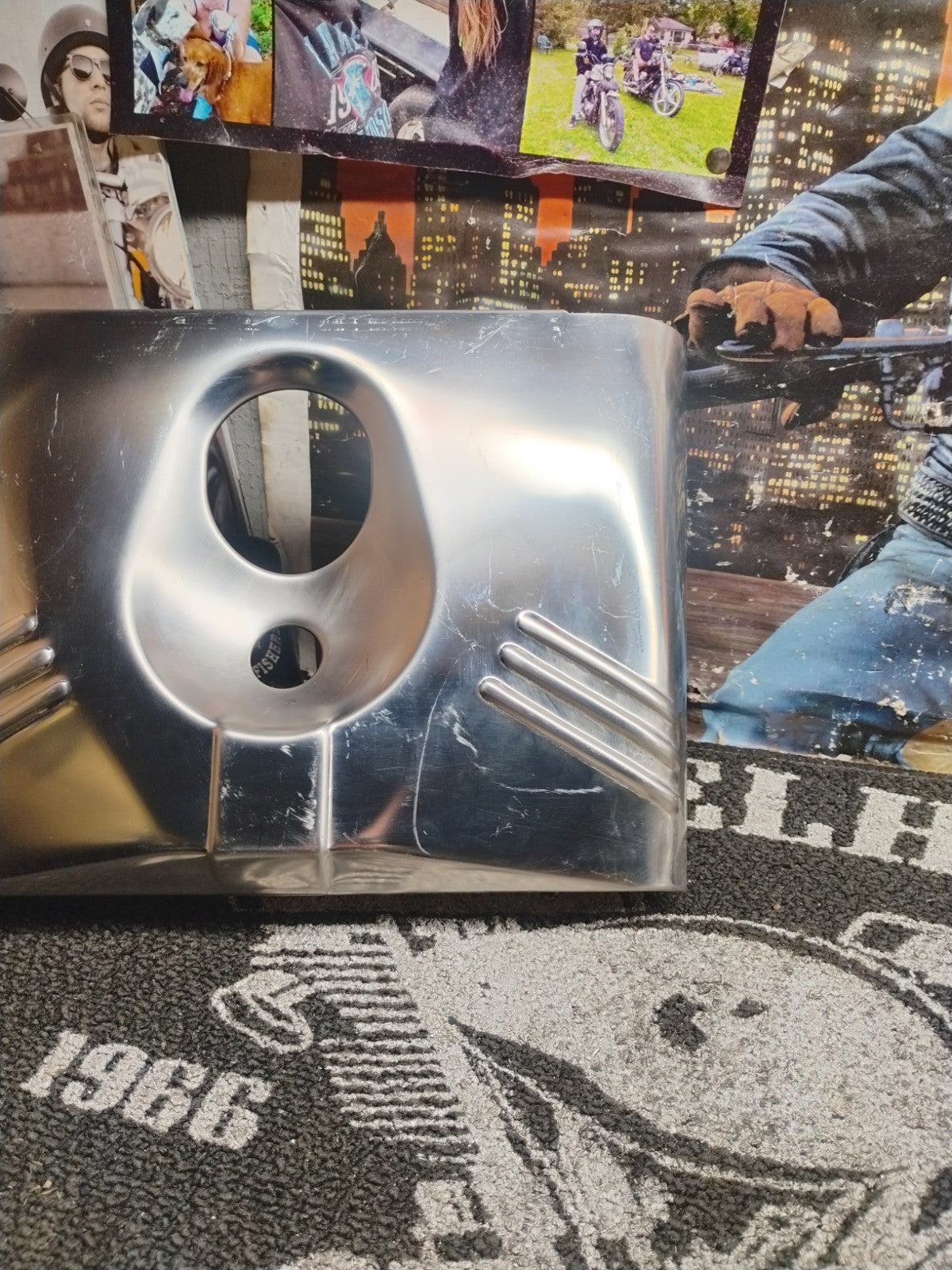 Genuine Harley Davidson Softail FLST Chrome Triple Tree Cover Shroud 67907-96A