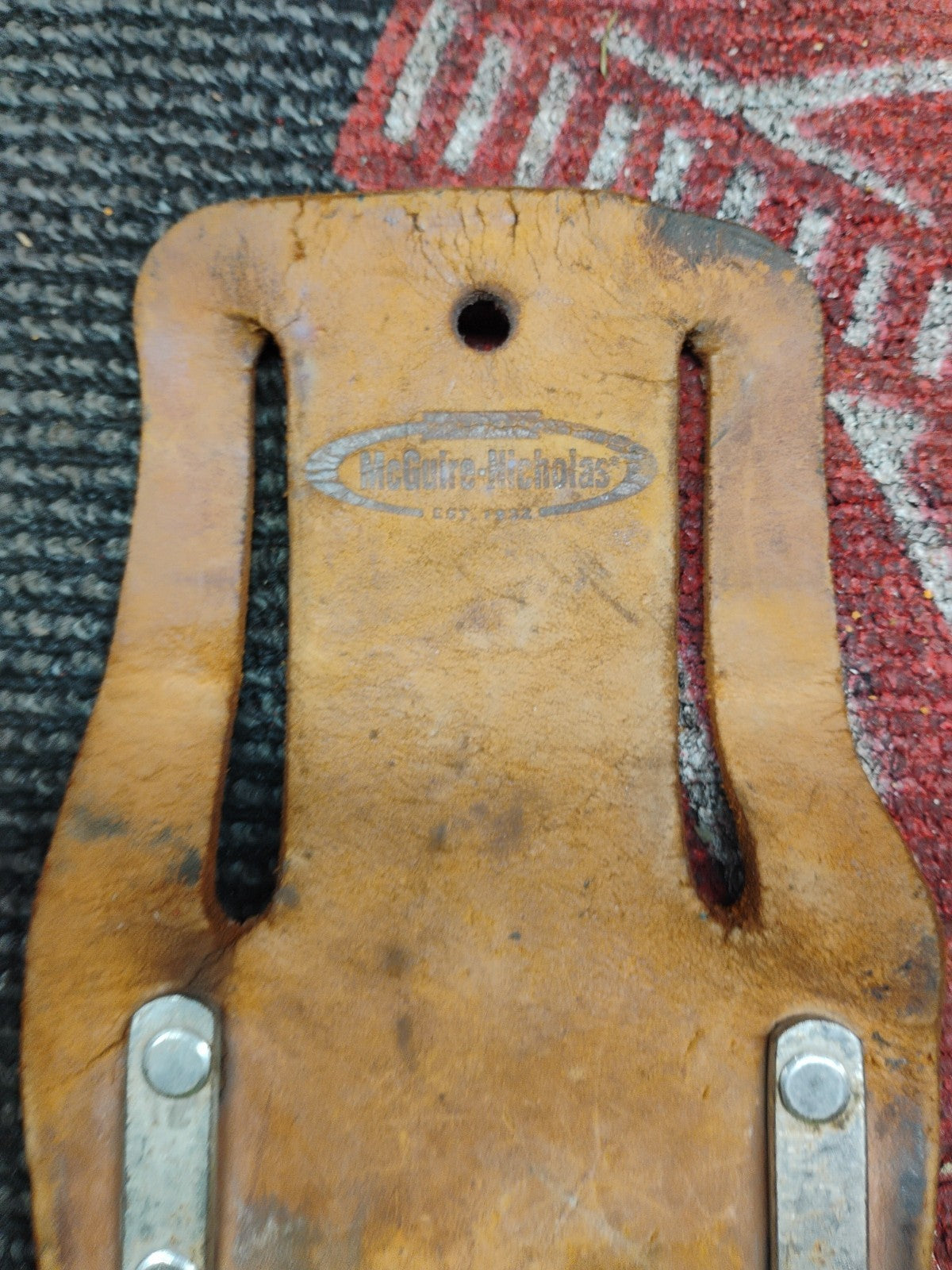 LLeather Tool Belt Work Accessory Mcquire Nicholas Hammer Holder