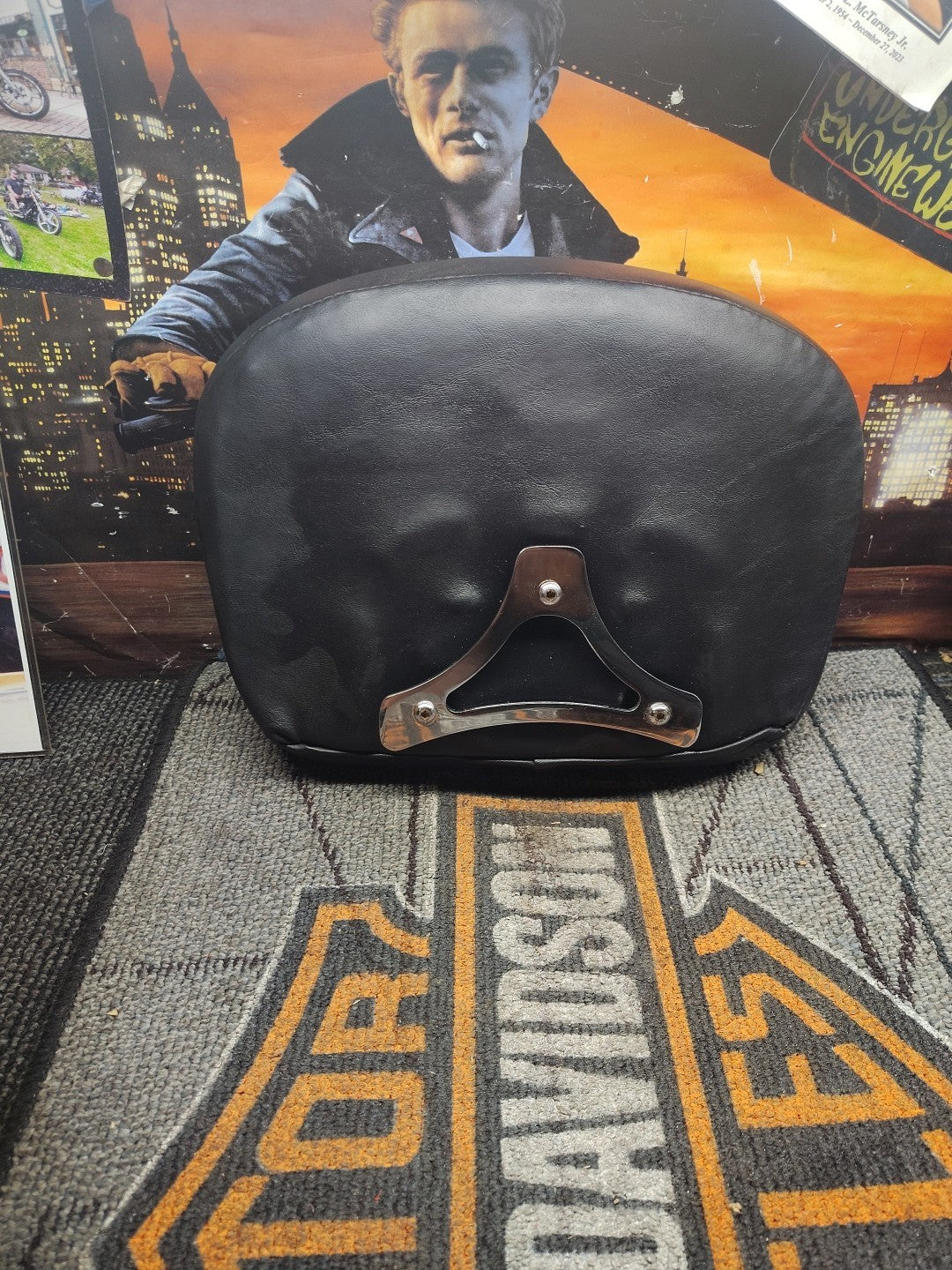 Mustang Regal Sissy Bar Pad Harley-Davidson Touring 1997-2025 PN: 76575