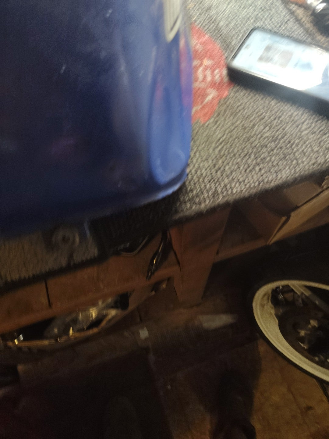 1991-1994 Honda CBR600F2 CBR 600 F2 Oem Gas Tank Fuel Petrol Cell purple Used