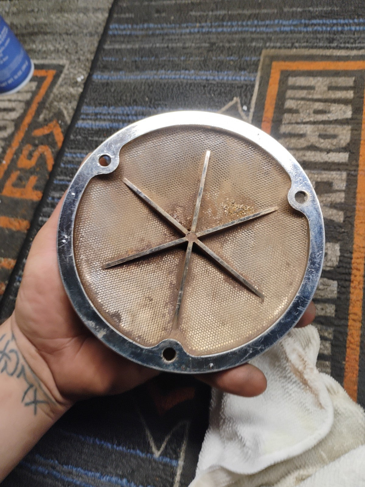 harley 3 hold derby cover shovelhead fl flh fxe fxd fxr #3500