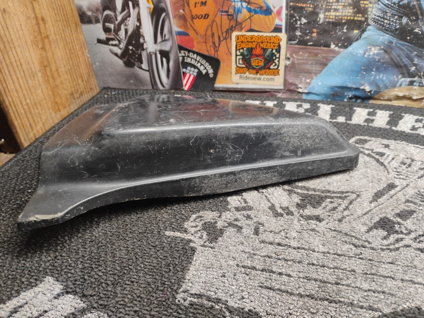 1981 Kawasaki KZ650 CSR 650 Left Side Cover OEM Black