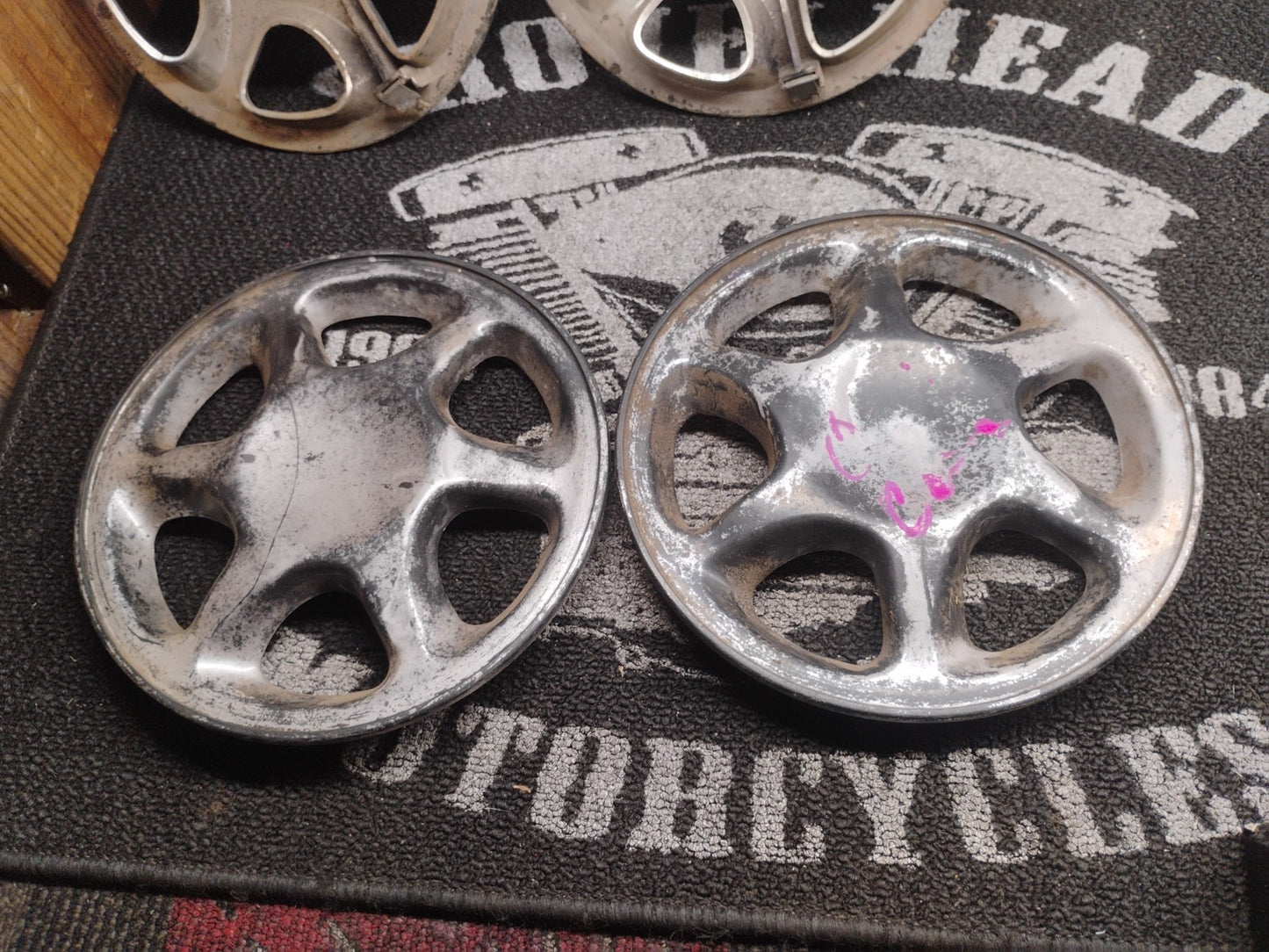 Set Of 4 Golf Cart Rims 8.5 Inch
