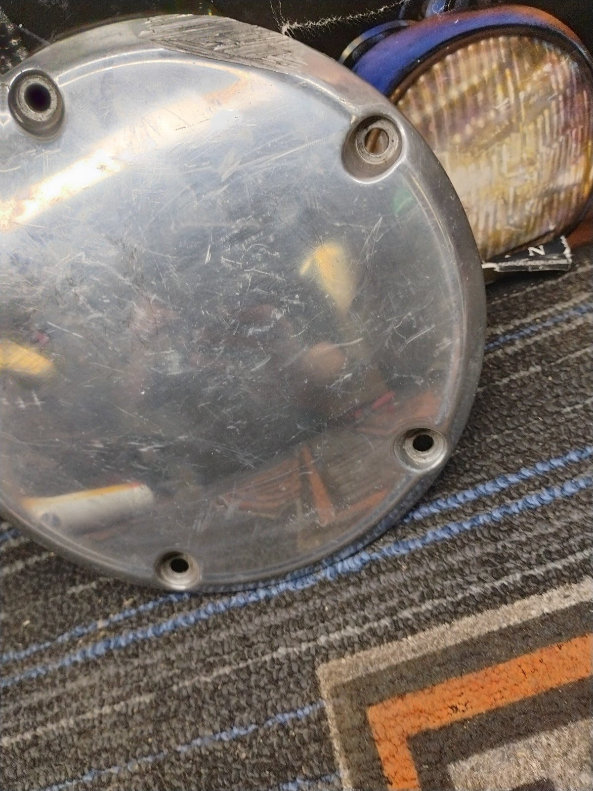 Chrome Harley-Davidson Twin Cam Derby Cover #25415-99